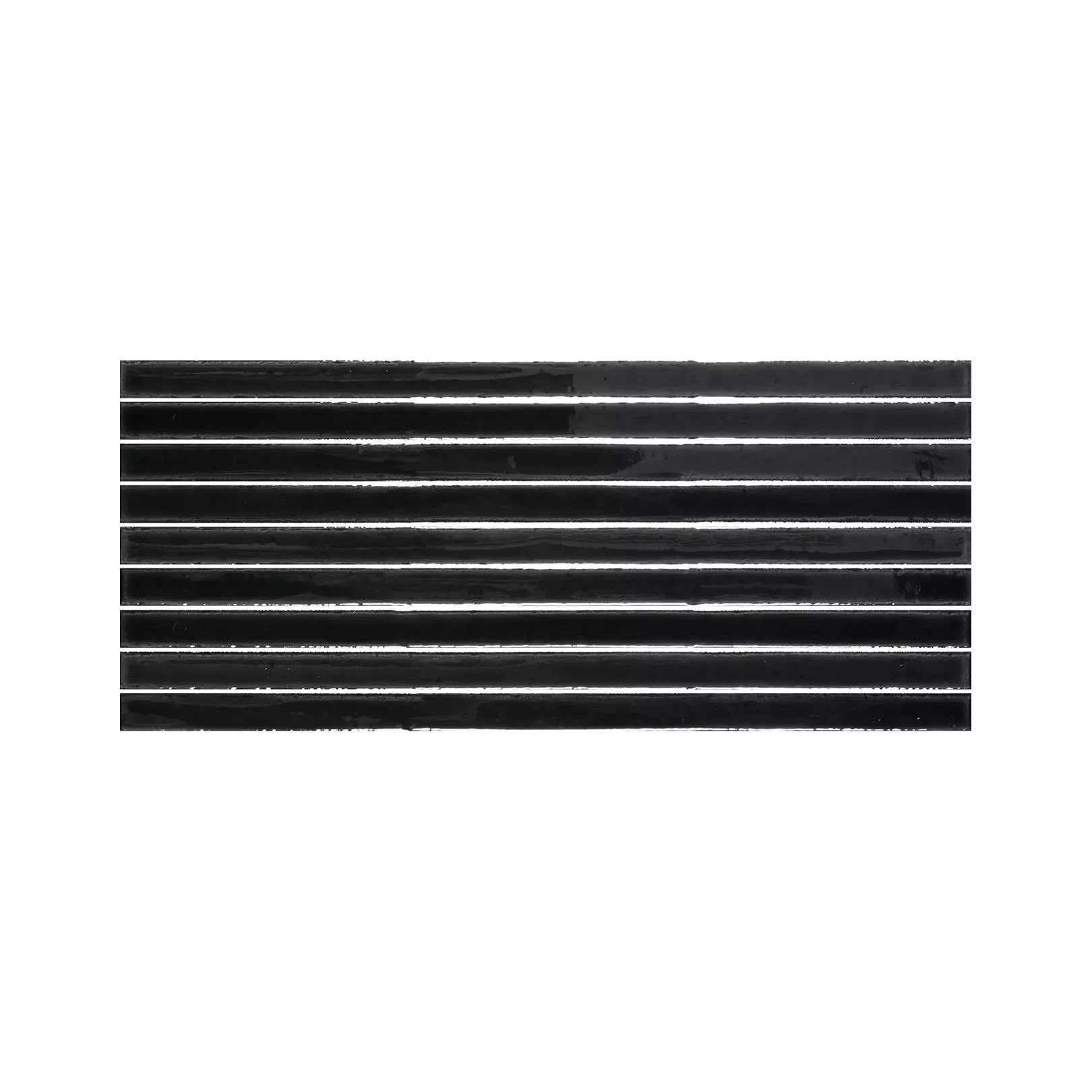 Carrelage mural faïence LONG FINGER Couleurs:Azabache - Gloss