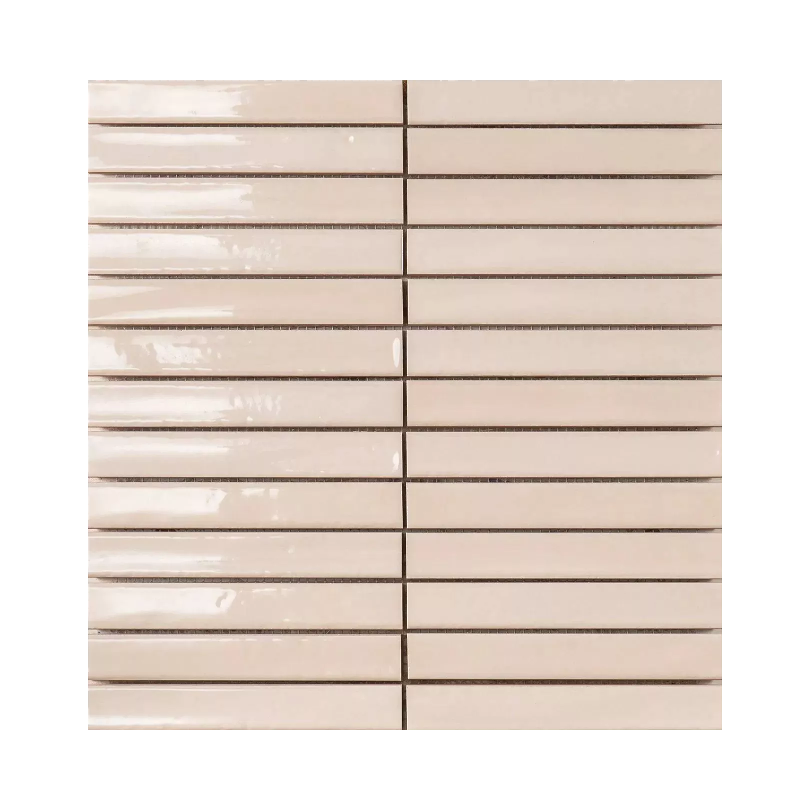 Carrelage mural faïence SHORT FINGER Couleurs:Ivory - Gloss