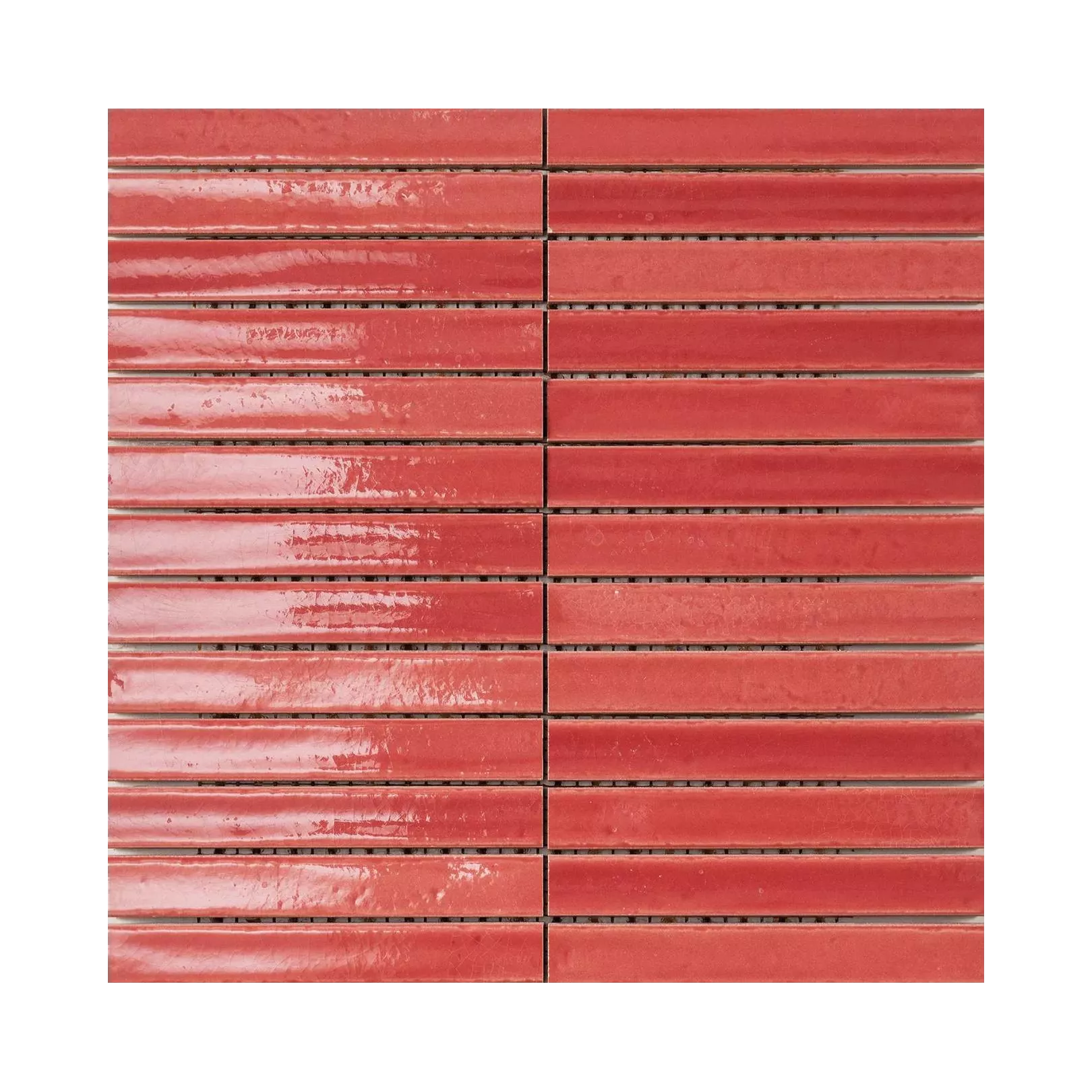 Carrelage mural faïence SHORT FINGER Couleurs:Wild coralito - Crackle