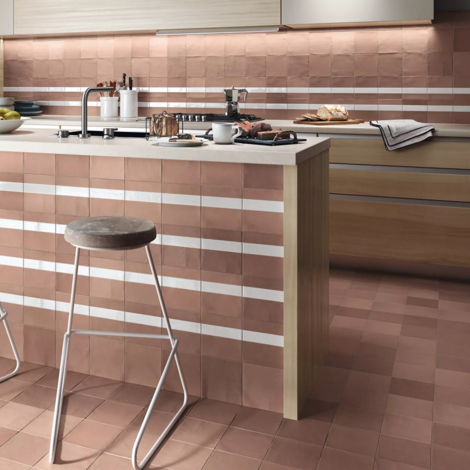 Carrelage grès cérame effet argile DUST