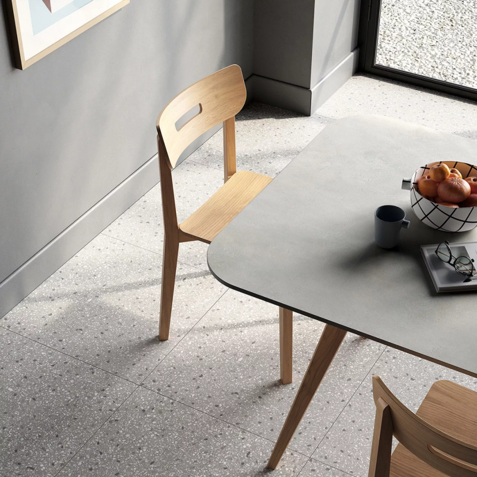 Carrelage grès cérame effet Terrazzo MOONSTONE Terrazzo