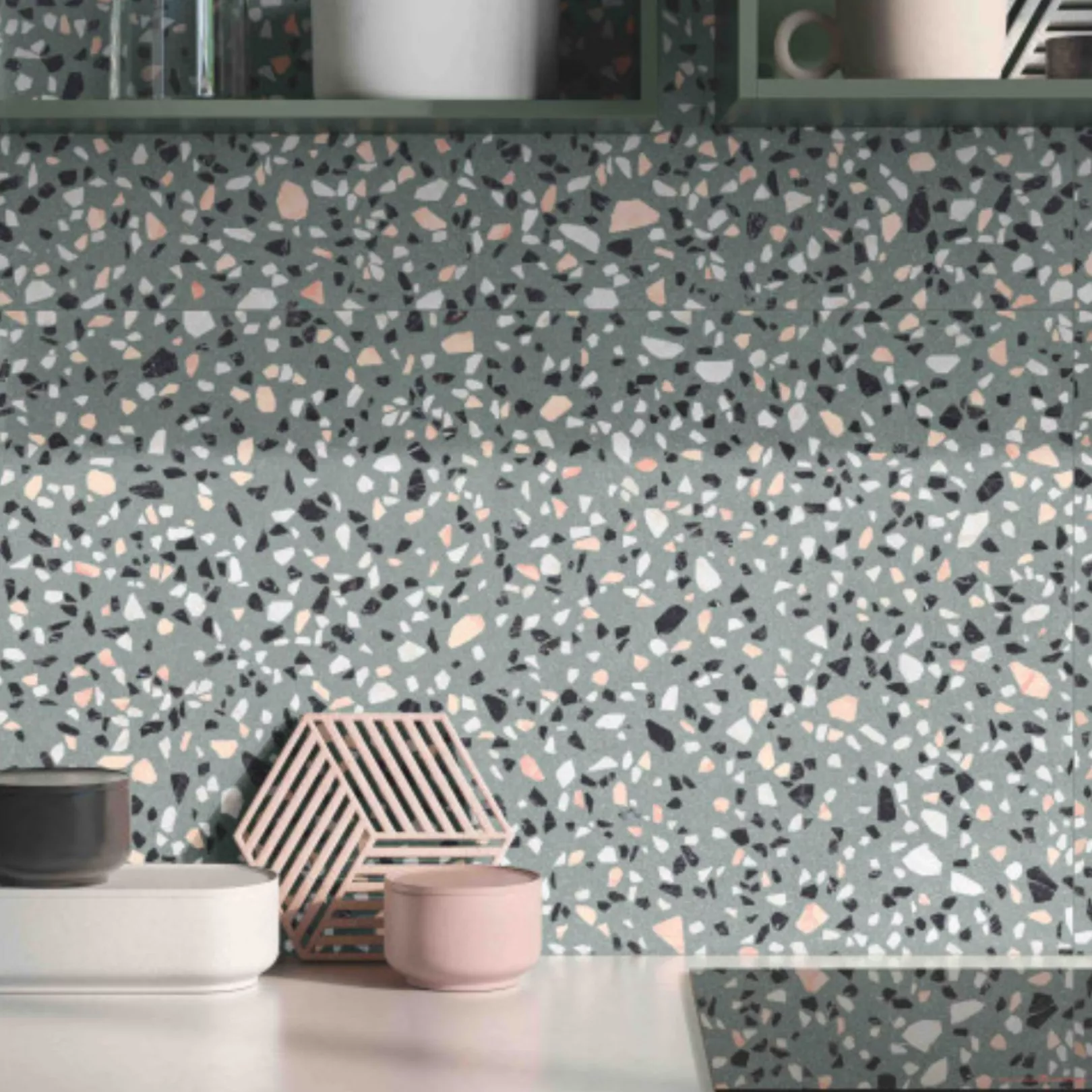 Carrelage grès cérame effet terrazzo MEDLEY CLASSIC