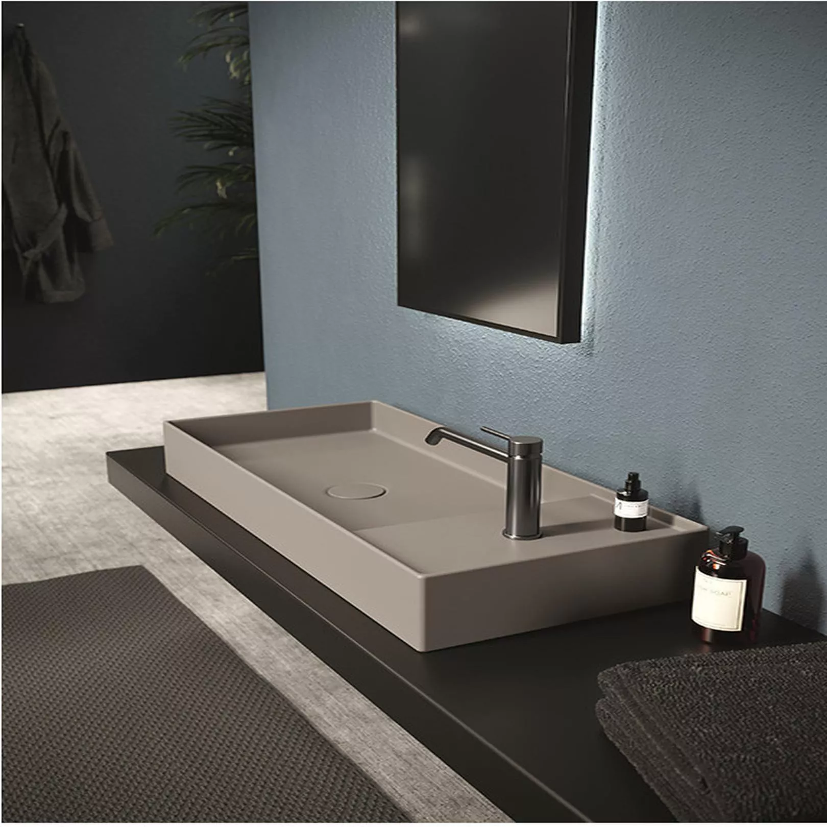 Lavabo, vasque Hide Rectangle 85x37cm