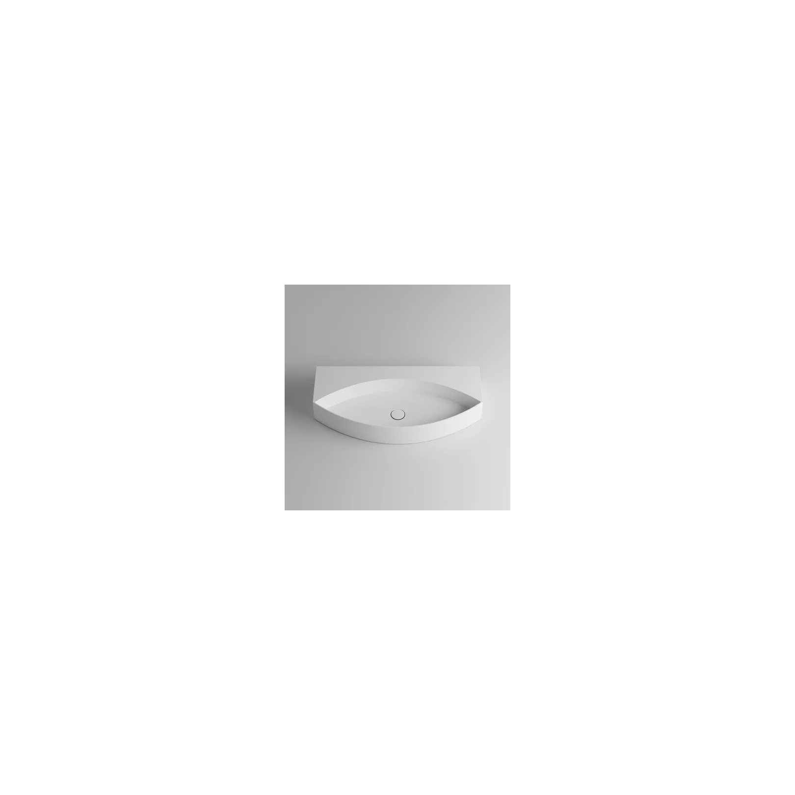 Vasque murale ovale OCCHIO 90x45 Hauteur 13cm     