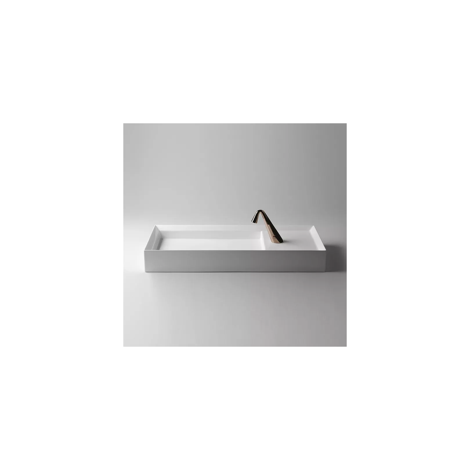 Vasque à poser CUT 90x38cm PIANO 27 Hauteur 12cm     