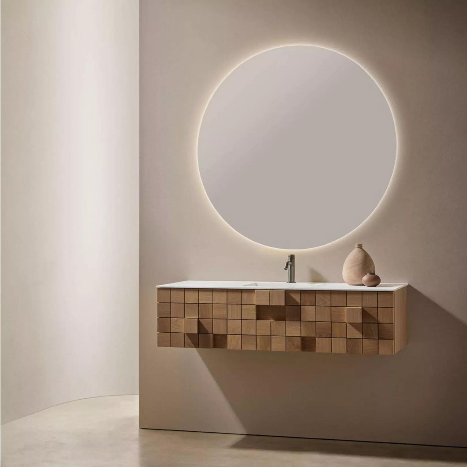 Meuble bain suspendu GRID
