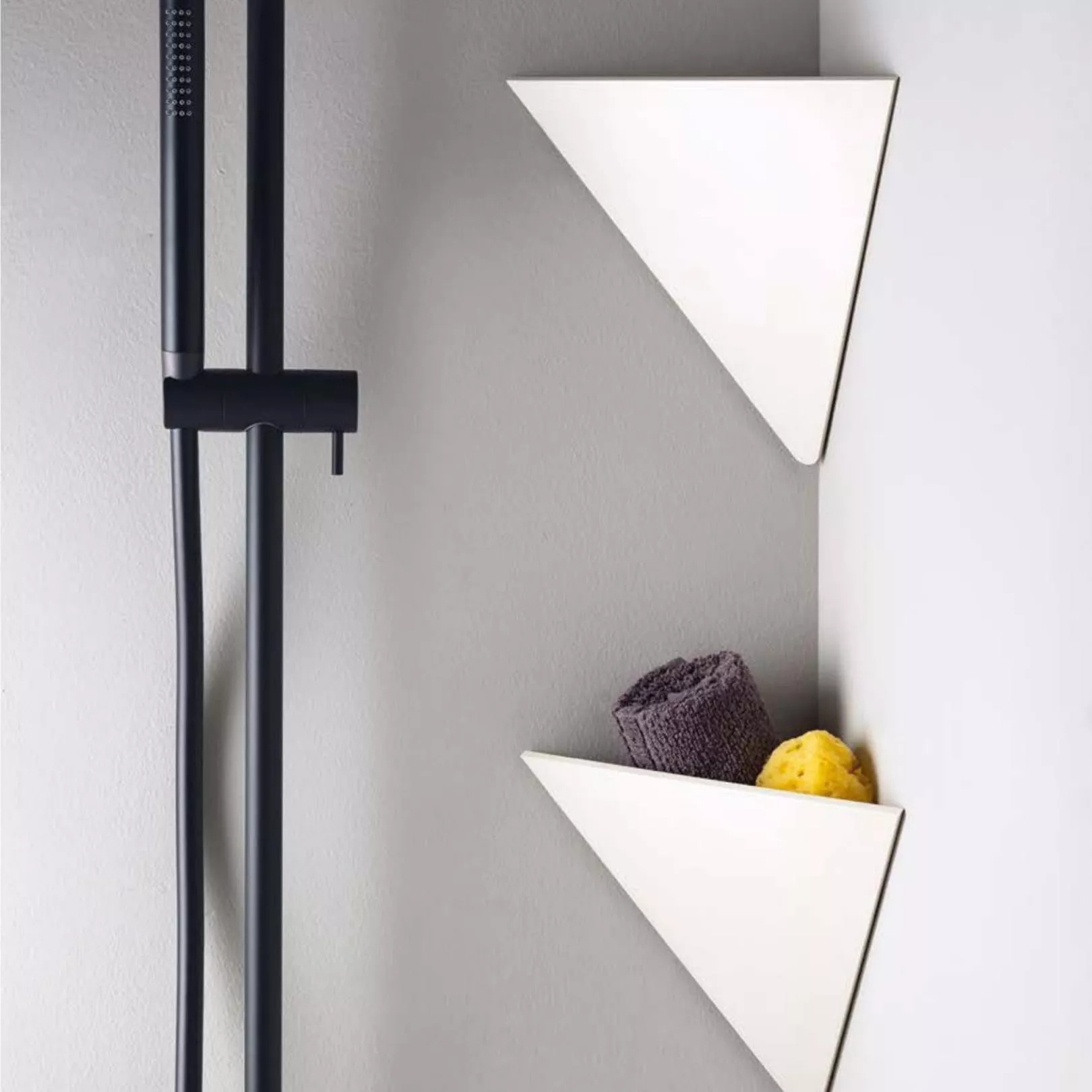 Porte eponge d'angle QUADRA