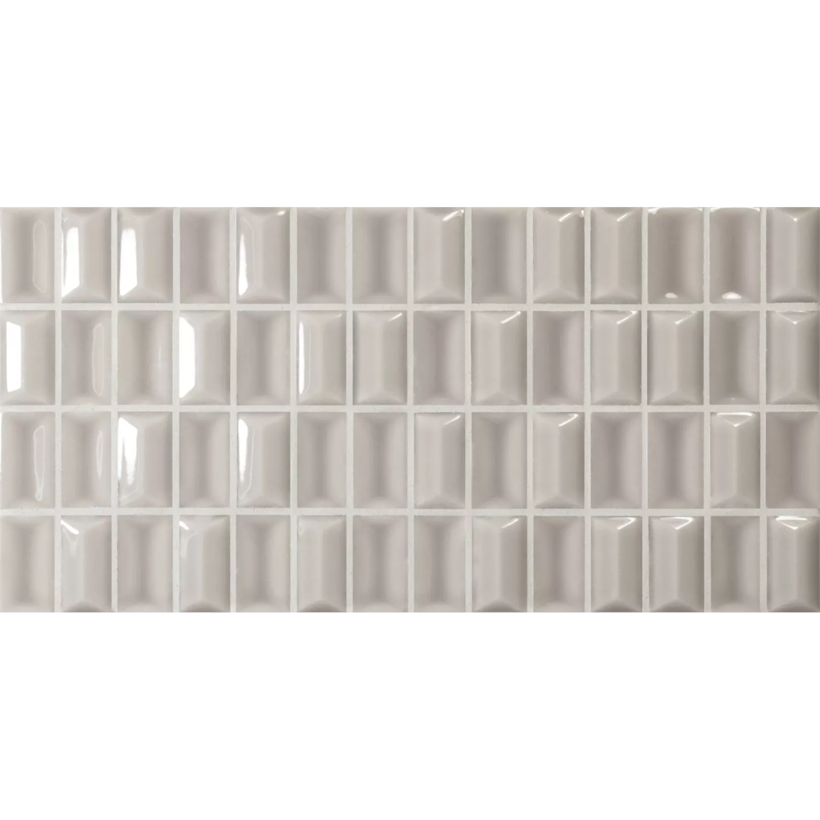 Carrelage mural faience 3D BARS