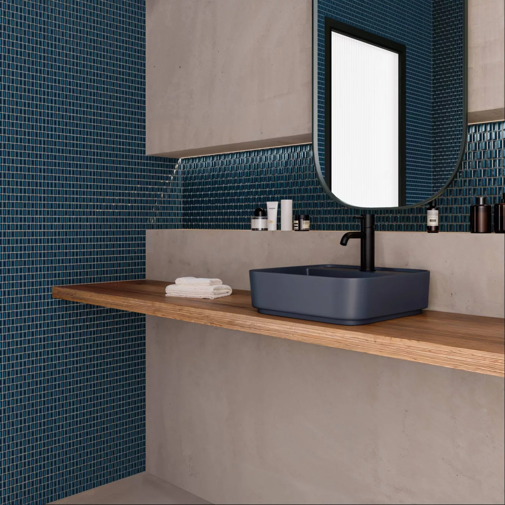 Carrelage mural faience 3D BARS