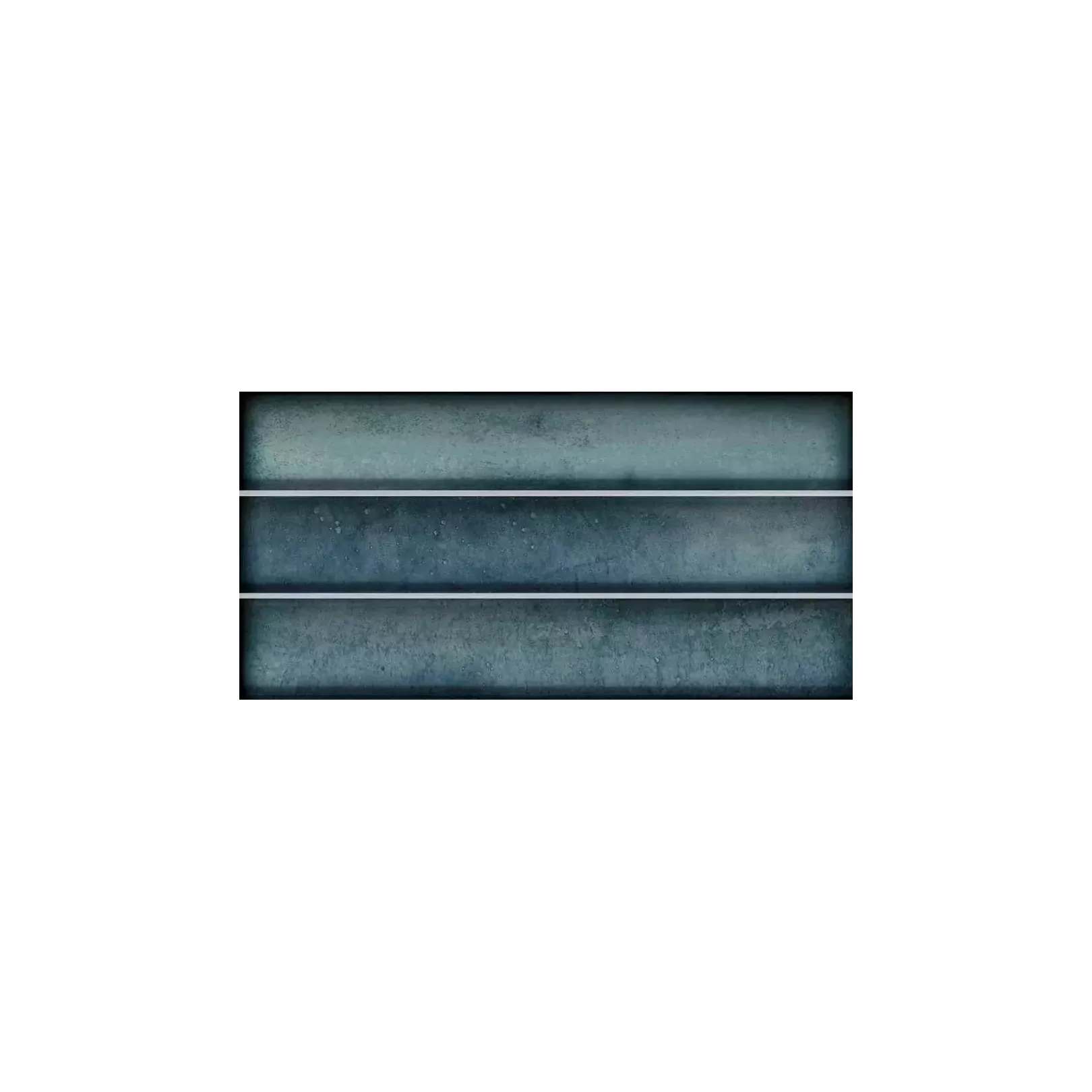 Mosaïque en grès cérame BIG BARS RAKU (brillant)