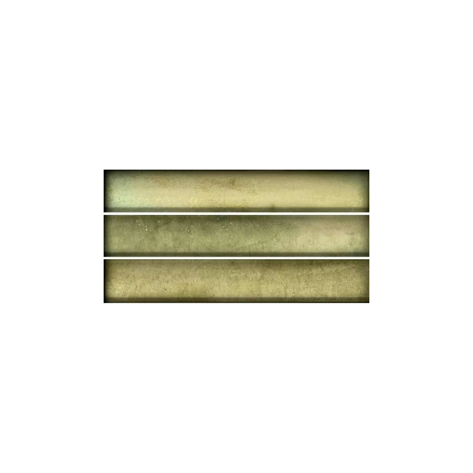 Mosaïque en grès cérame BIG BARS RAKU (brillant)