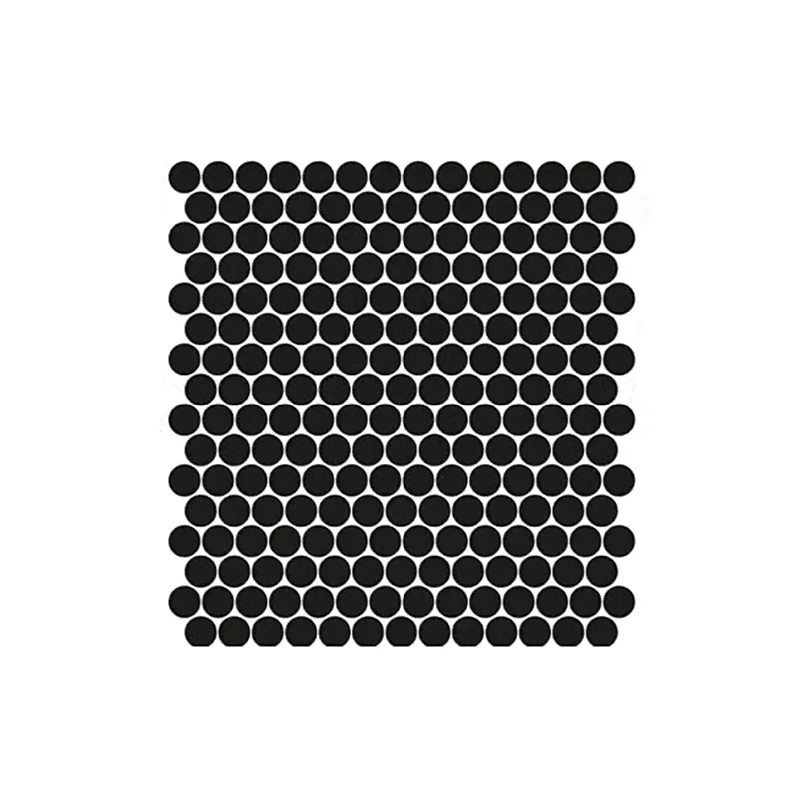 Mosaïque pâte de verre UNICOLOR Rond Ø2.3cm