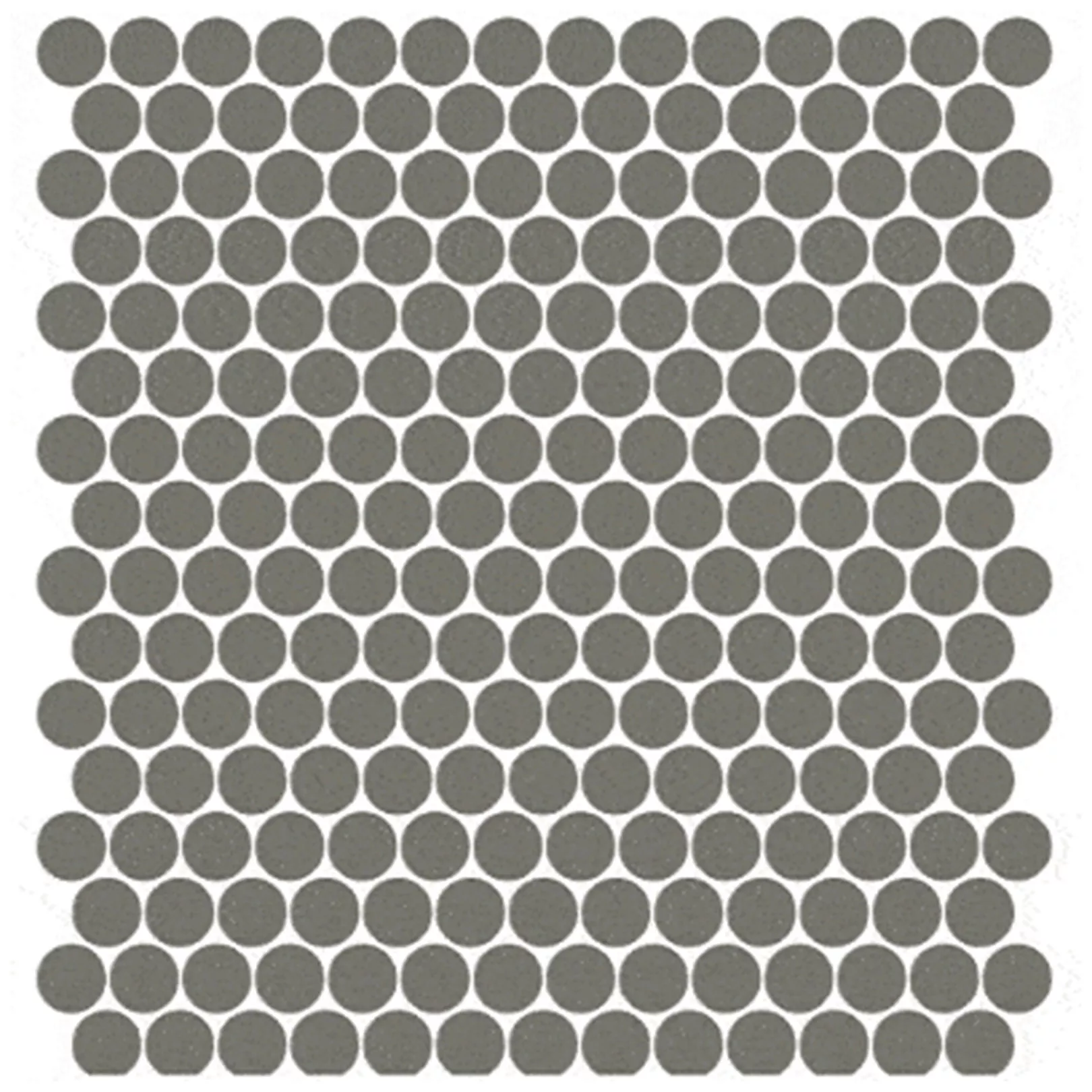Mosaïque pâte de verre UNICOLOR Rond Ø2.3cm