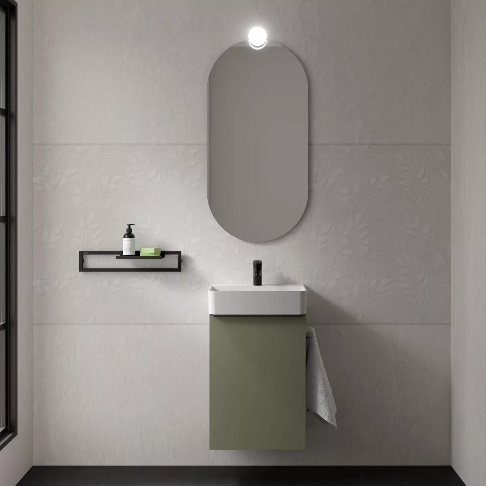 Meuble bain suspendu AIDA 1 porte