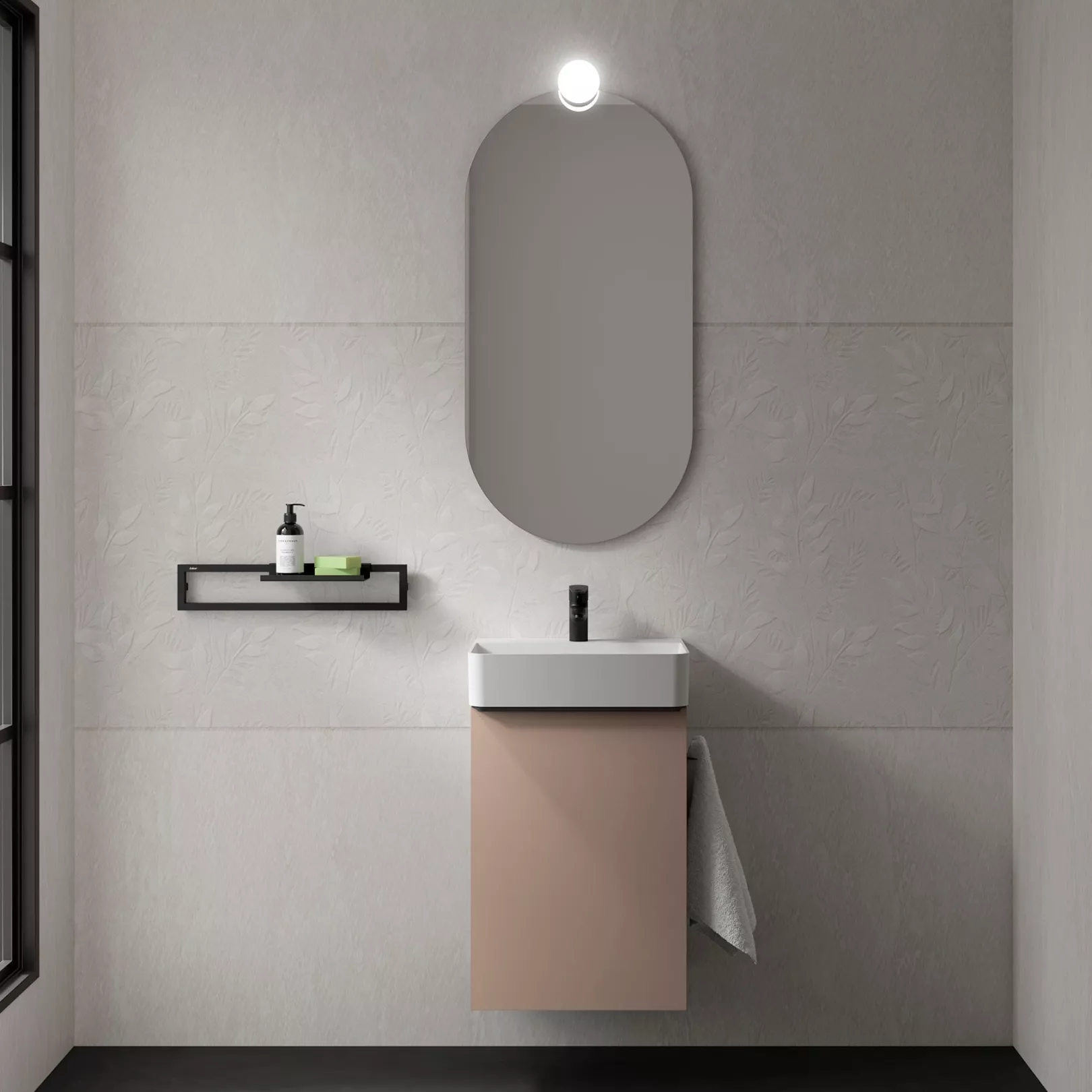 Meuble bain suspendu AIDA 1 porte