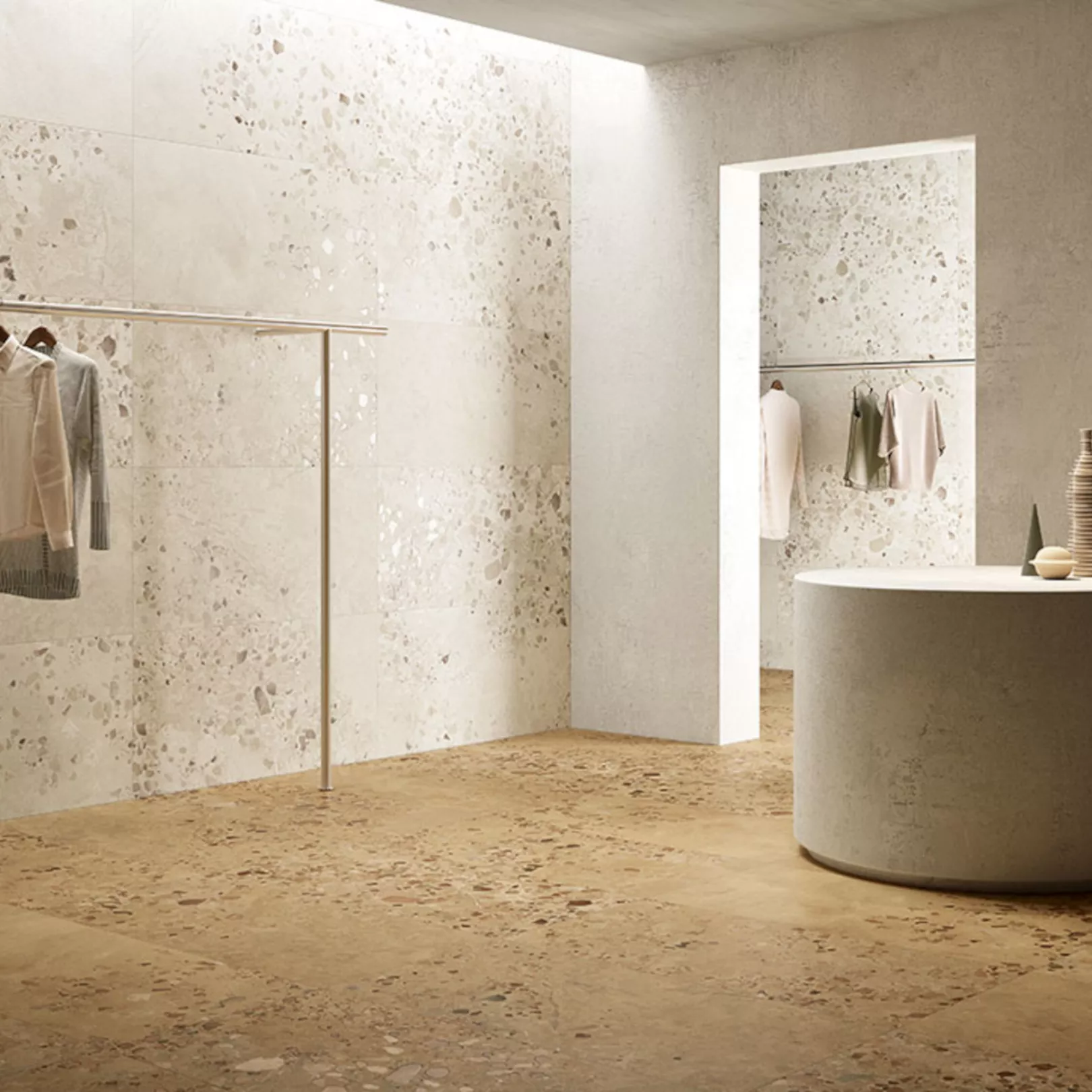 Grès cérame effet pierre I COCCI SICILIANI - 20mm exterieur