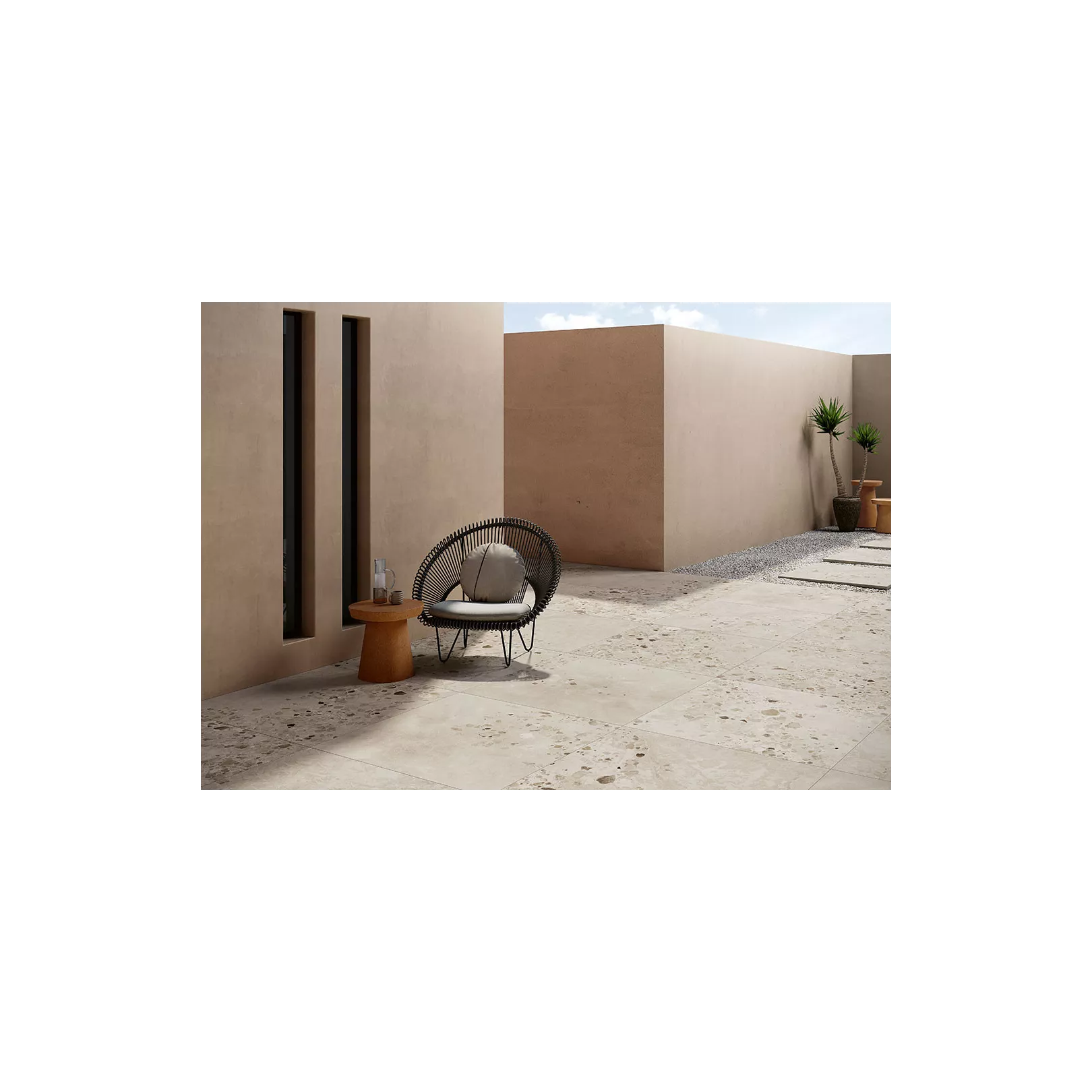 Grès cérame effet pierre I COCCI SICILIANI - 20mm exterieur