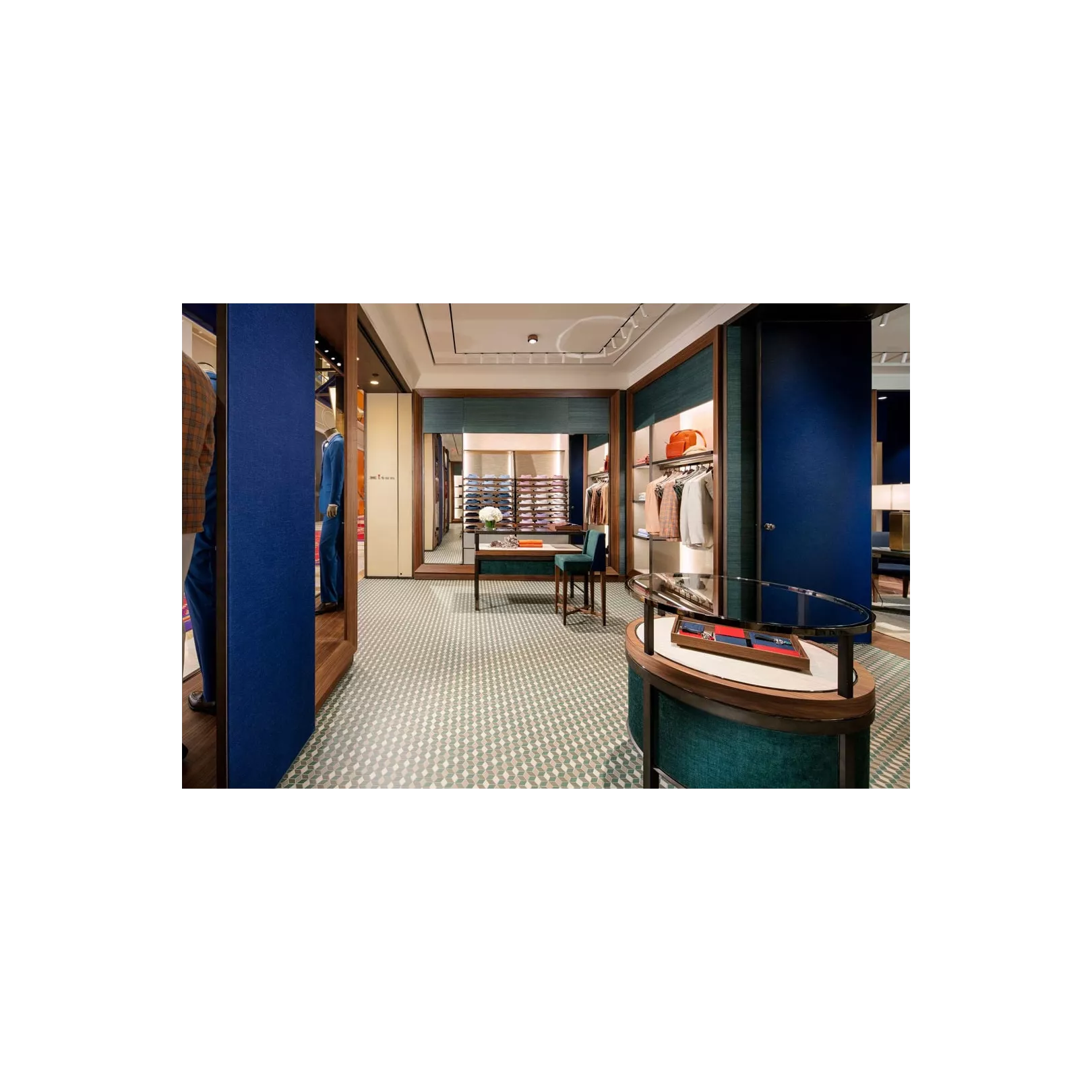 Carrelage grès cérame uni Winckelmans losange