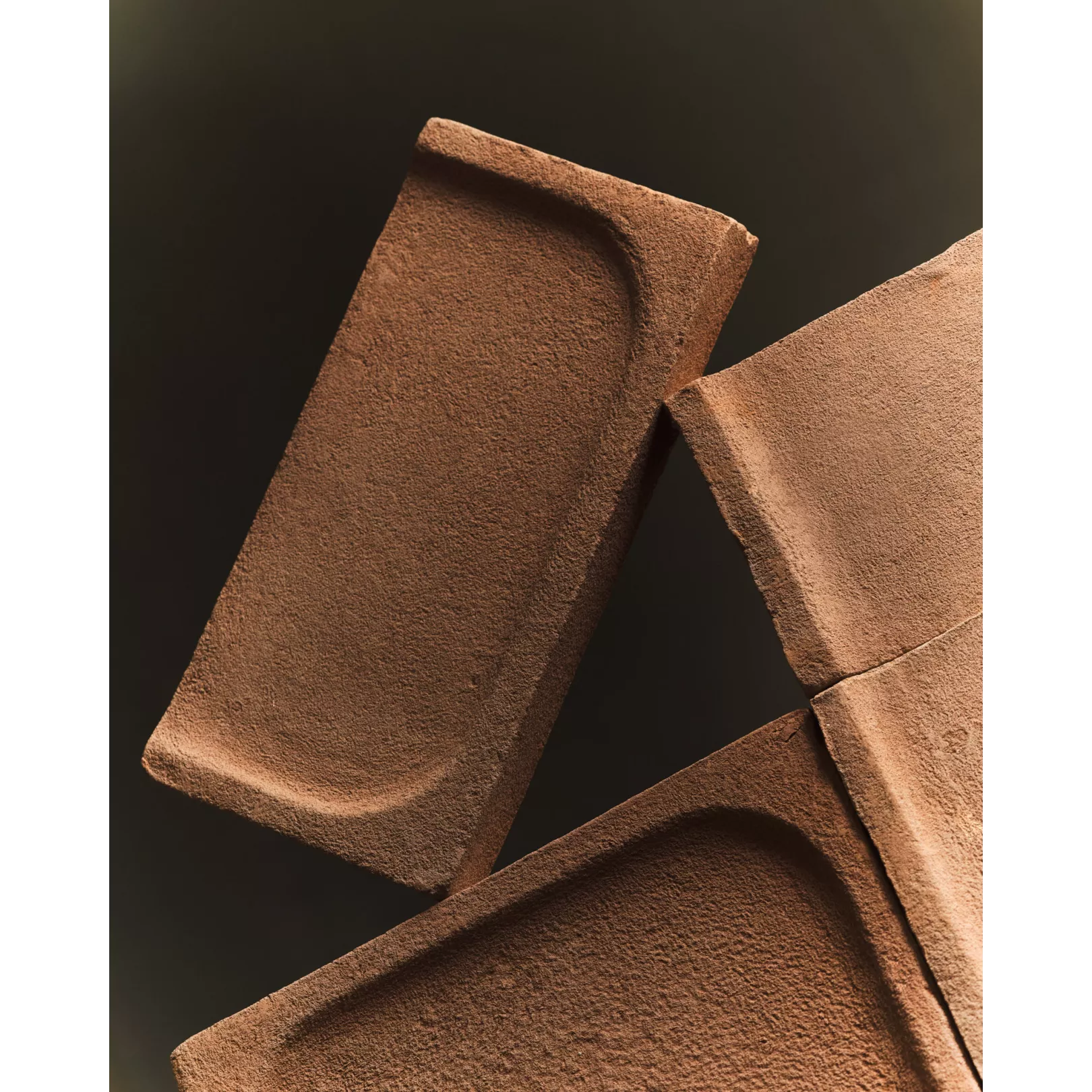 Carrelage mural terre cuite FORNACE BRIONI "VOID" BY SNOHETTA