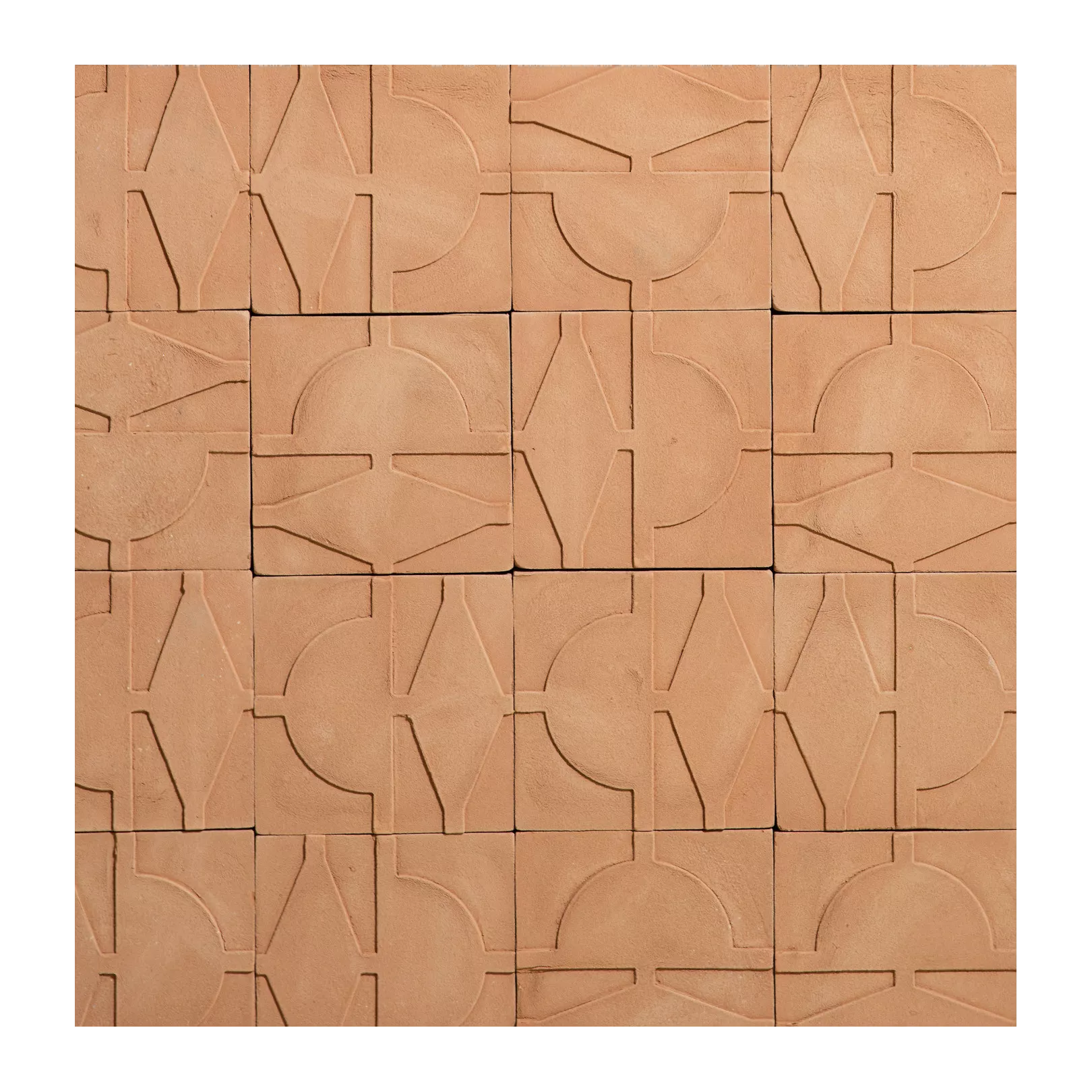 Carrelage mural terre mêlée ou émaillé artisanal FORNACE BRIONI - ACANTI- "Giardino all'italia" par Cristina CELESTINO