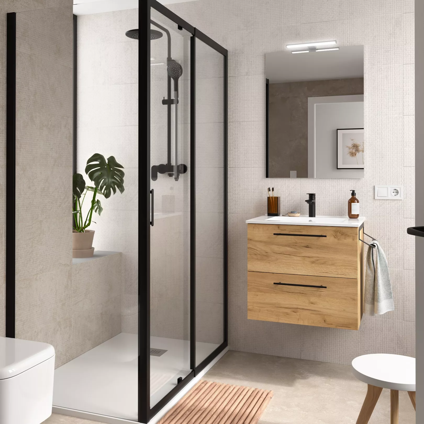 Meuble bain suspendu SILANE