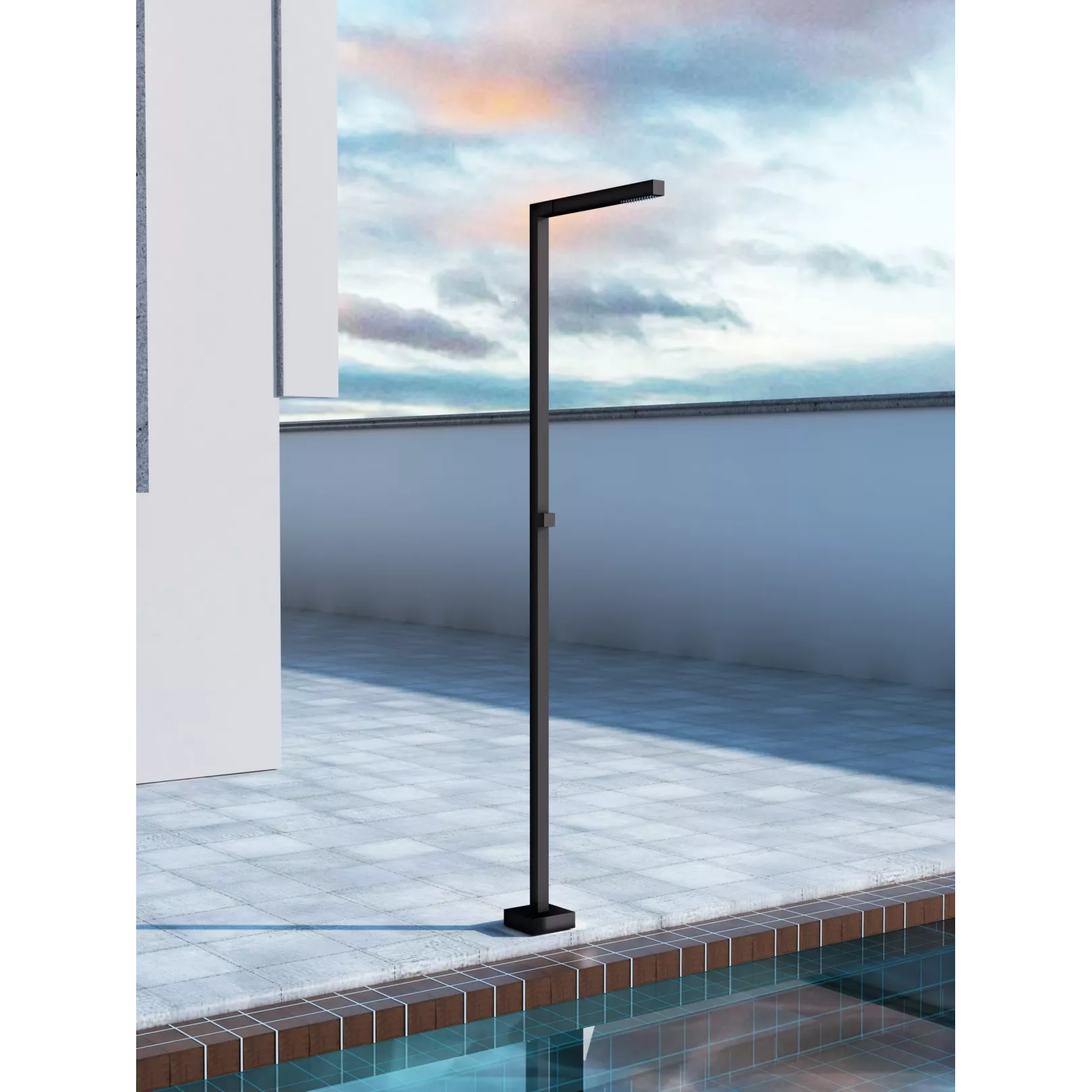 Colonne de douche d'extérieur monofluide RIO