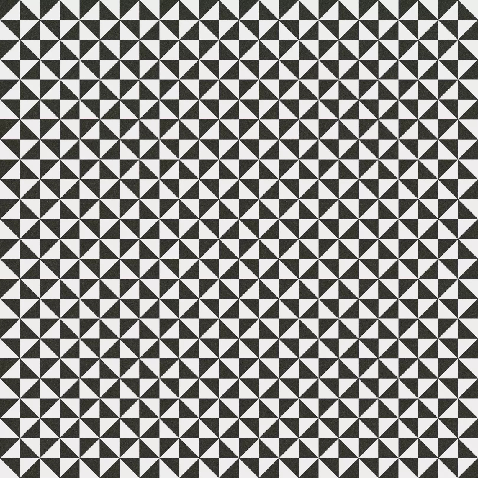 Carrelage grès effet carreau ciment 1900 Terrades Grafito, noir et blanc, 20x20cm 
