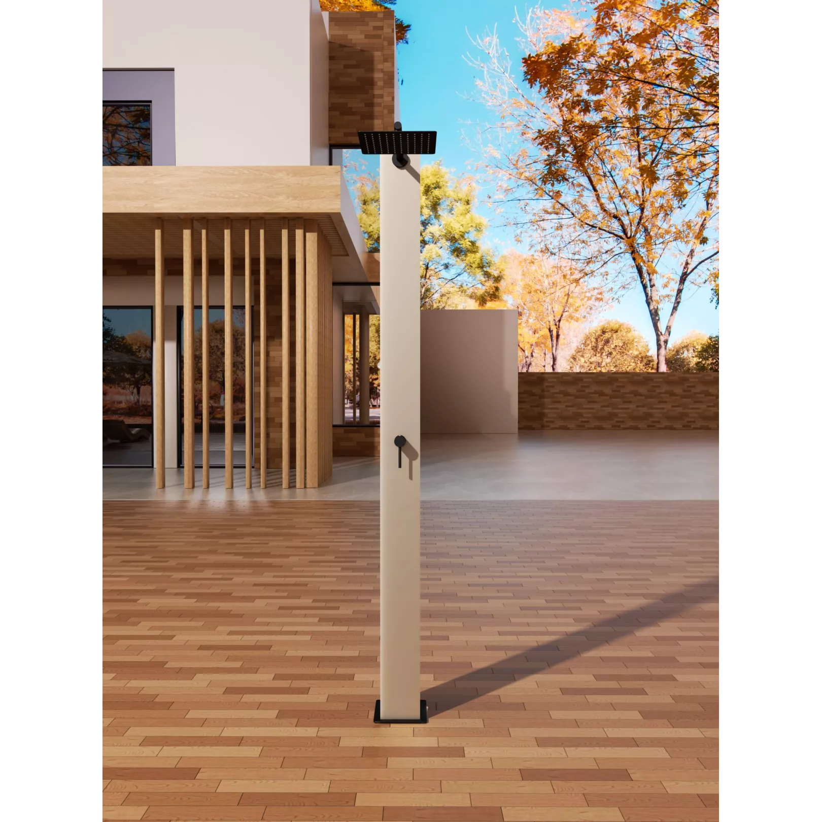 Colonne de douche d'extérieur monofluide TEL AVIV