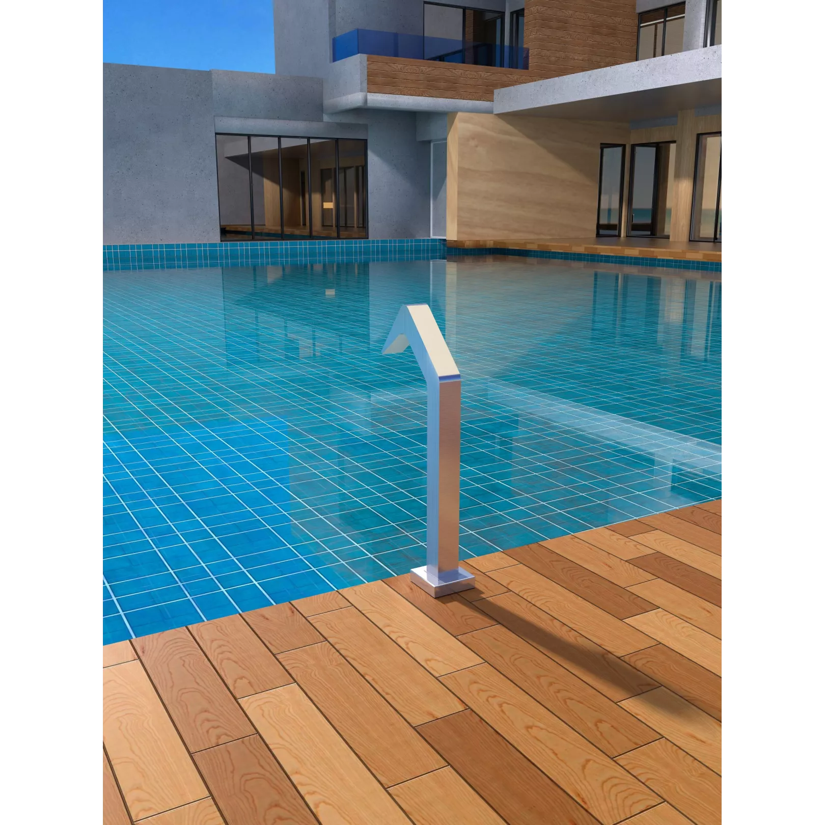 Colonne de douche d'extérieur monofluide DUBAI