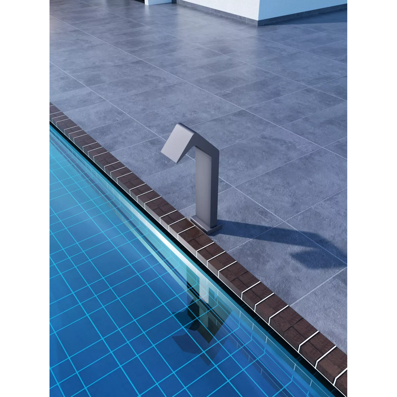 Colonne de douche d'extérieur monofluide DUBAI