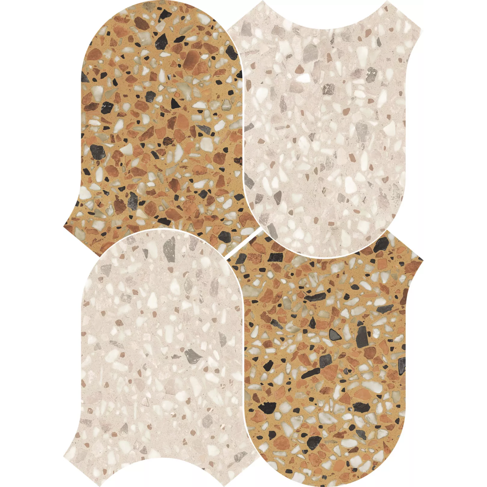 Carrelage grès cérame effet terrazzo CHICCO