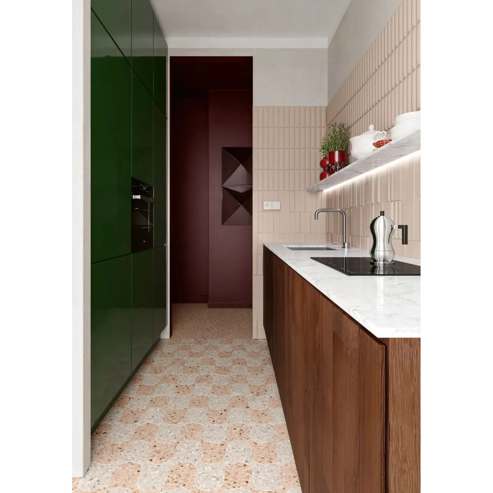 Carrelage grès cérame effet terrazzo CHICCO