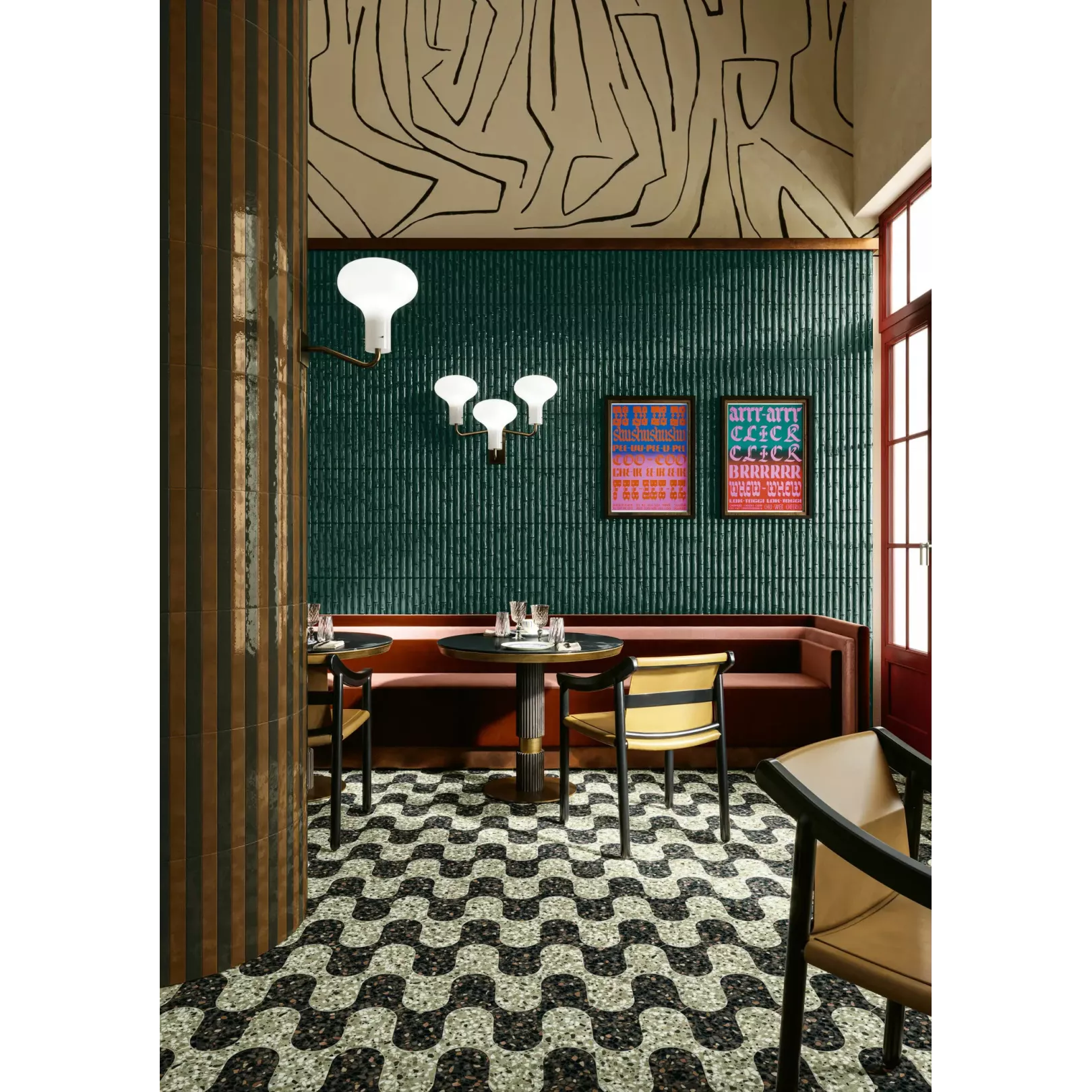 Carrelage grès cérame effet terrazzo CHICCO