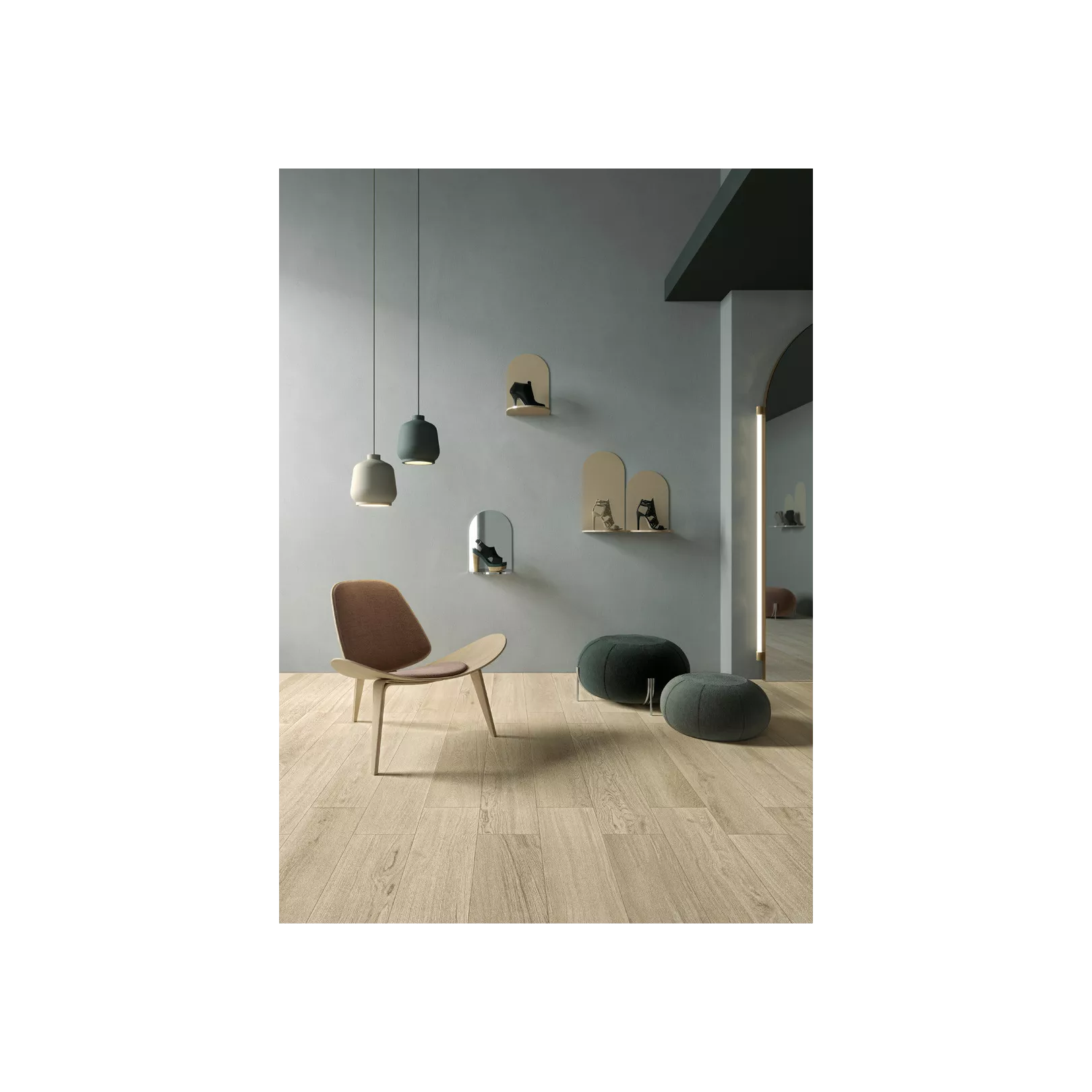 Carrelage grès cérame effet parquet BIO SELECT
