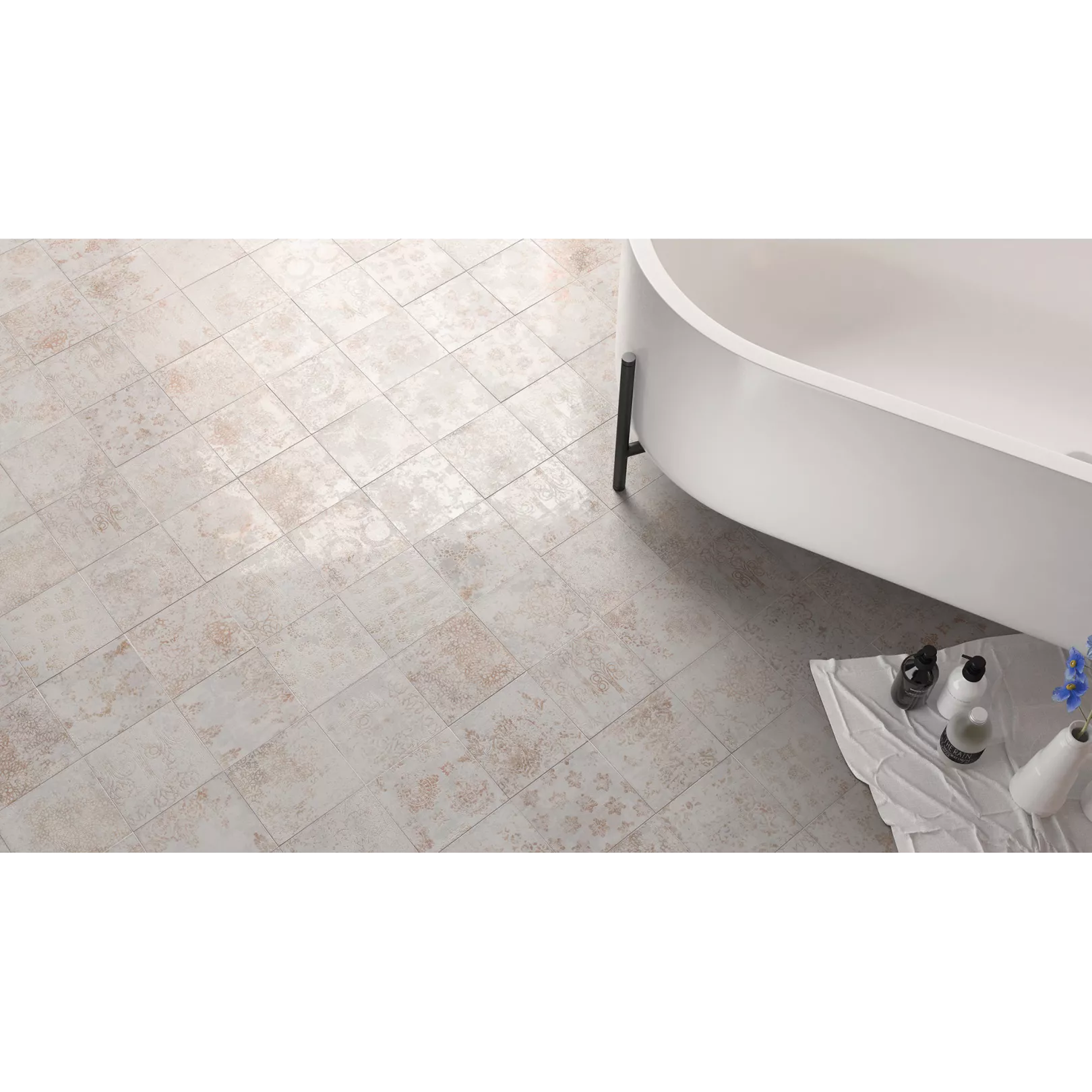 Carrelage grès cérame effet terre cuite CHATEAU