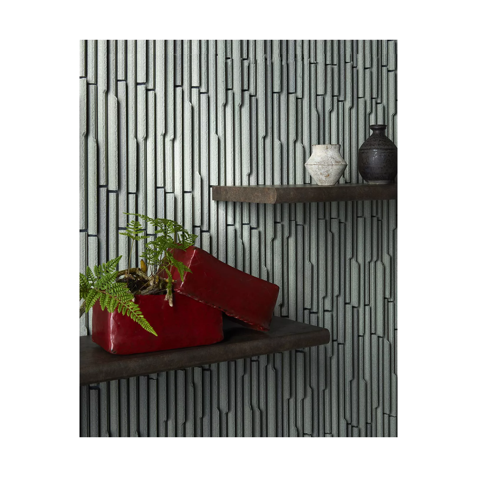 Mosaïque de grès cérame INAX SEKIHA stick 23.5x1.4cm