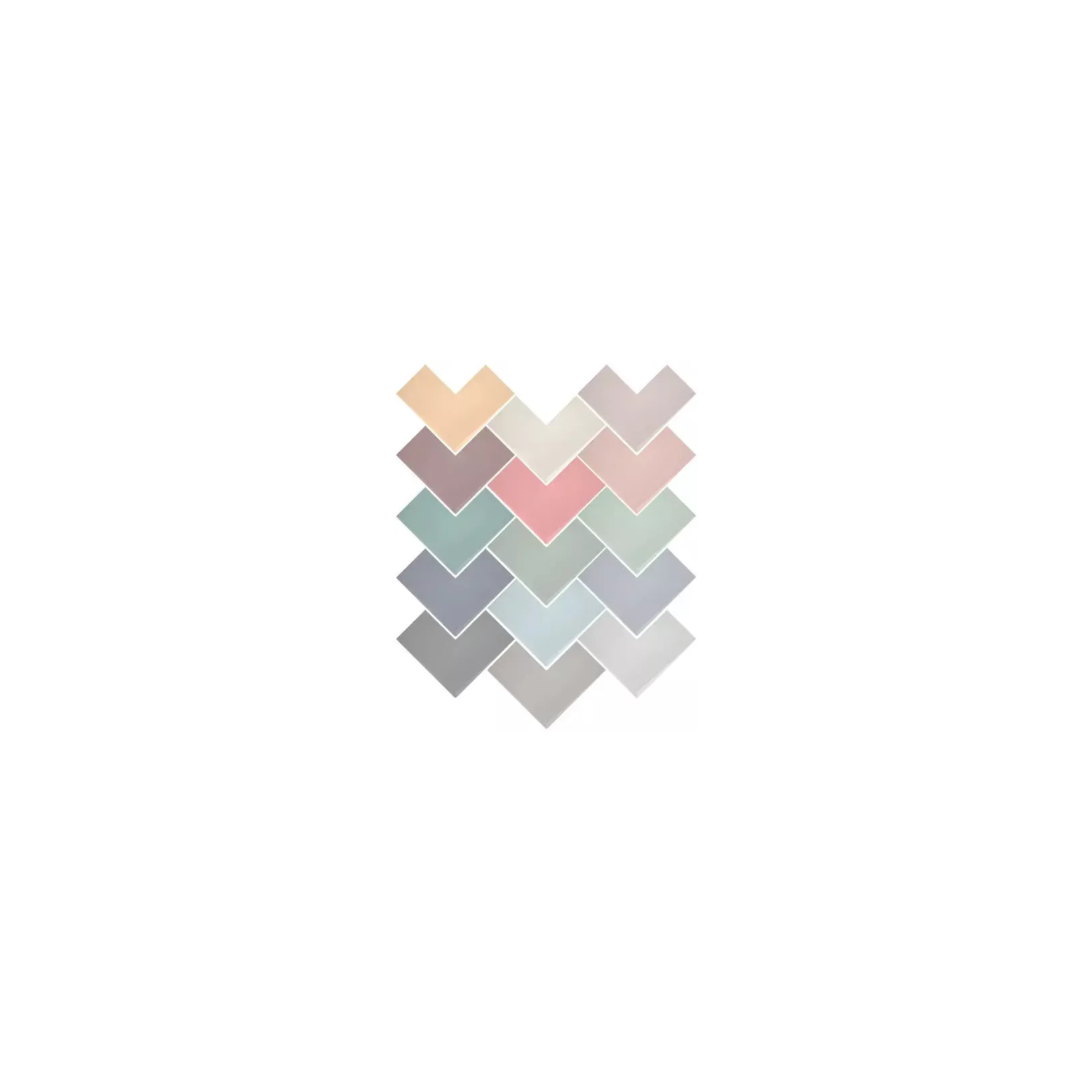 Carrelage mural faïence Boho Elle 20x20 format L