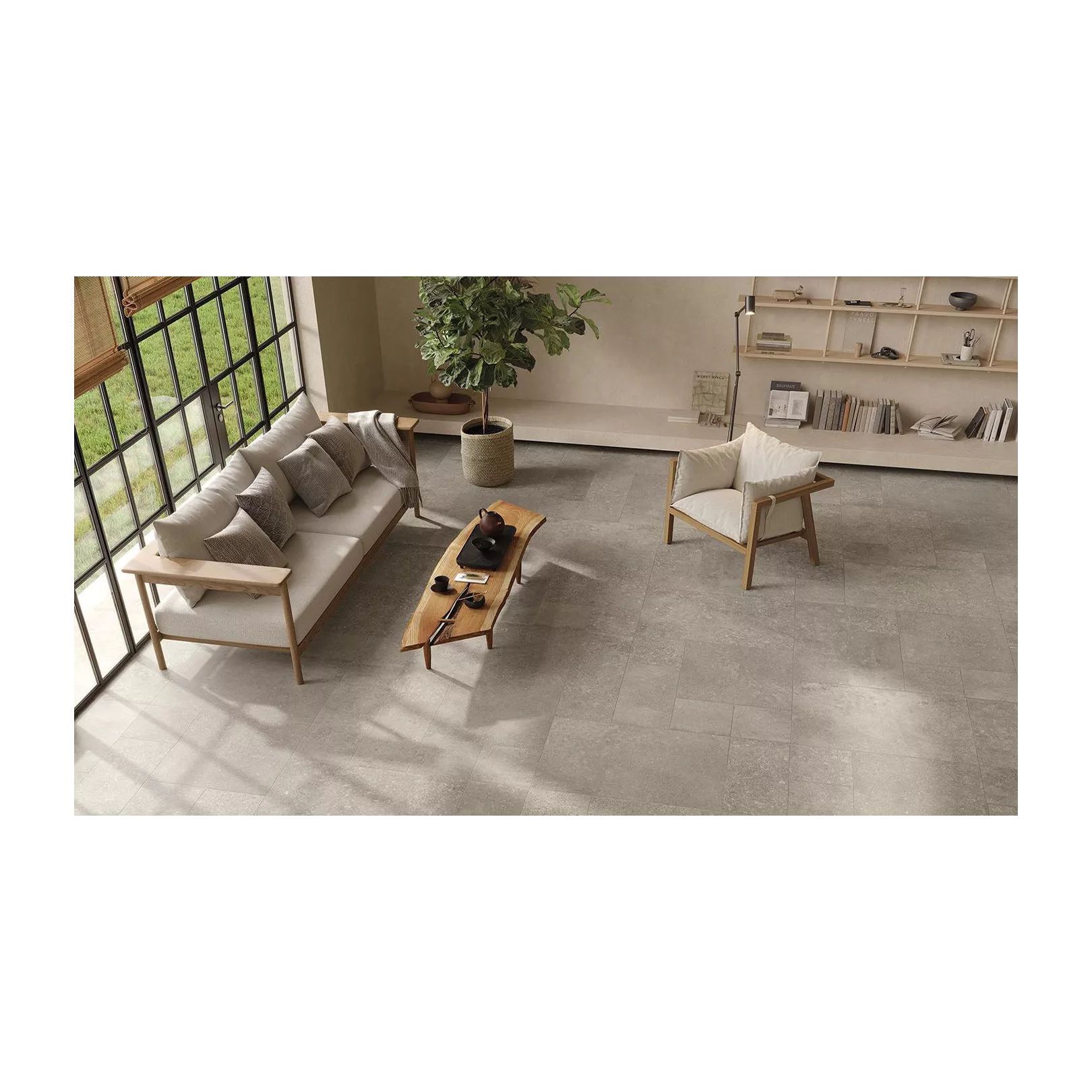 Carrelage grès cérame effet pierre PAVA STONE