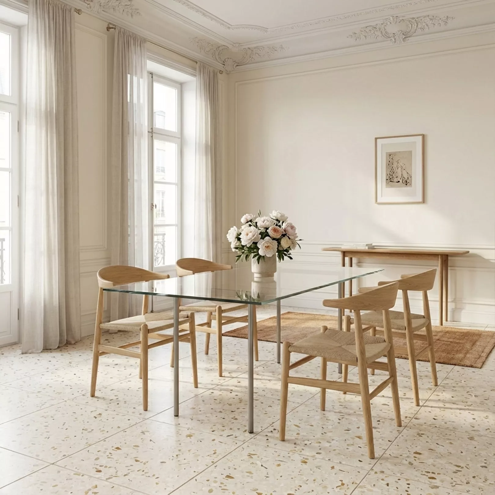 Carreau Terrazzo AMBRA- collection TRADIZIONE adouci