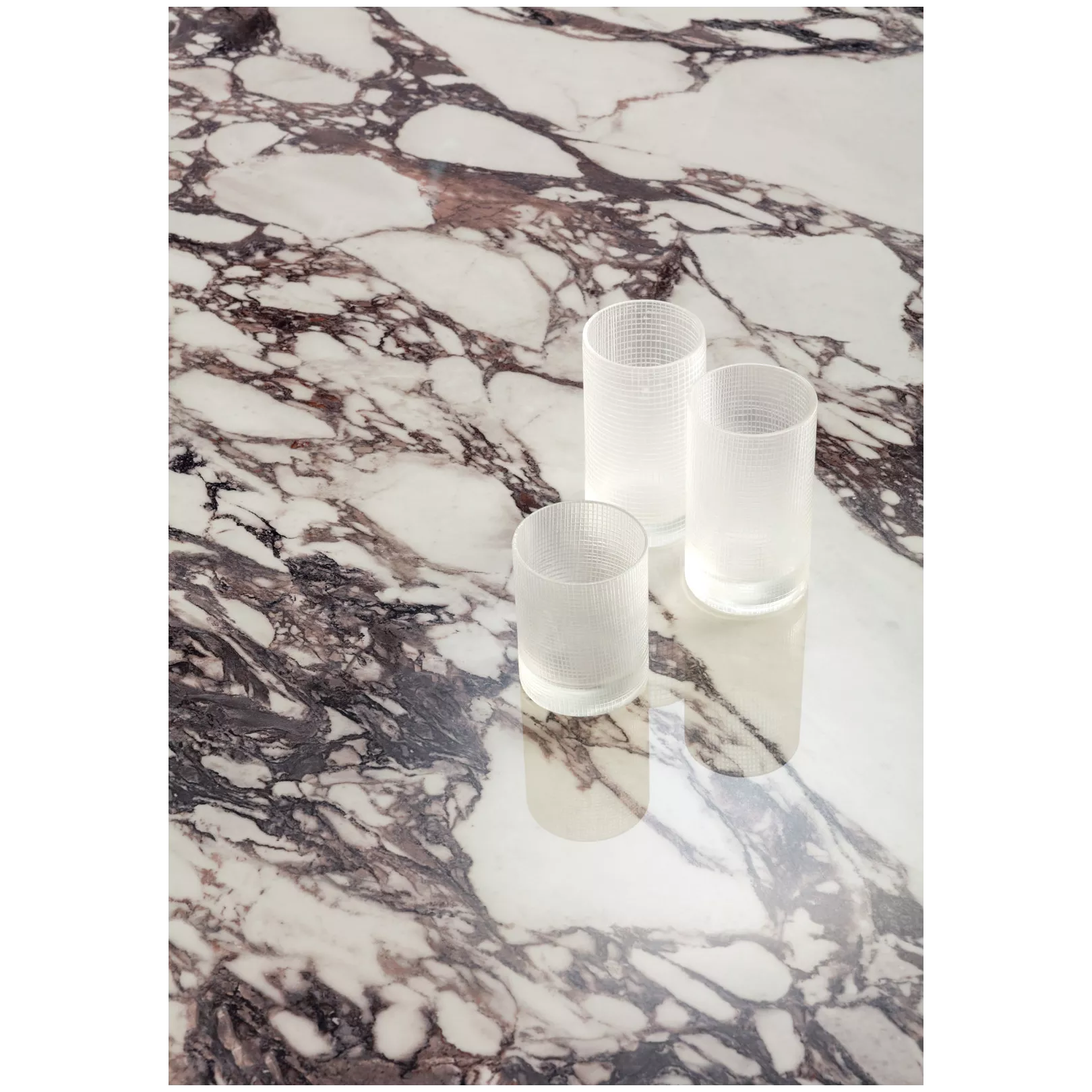 Carrelage grès cérame effet marbre NOBLESSE - VIOLA ARABESQUE