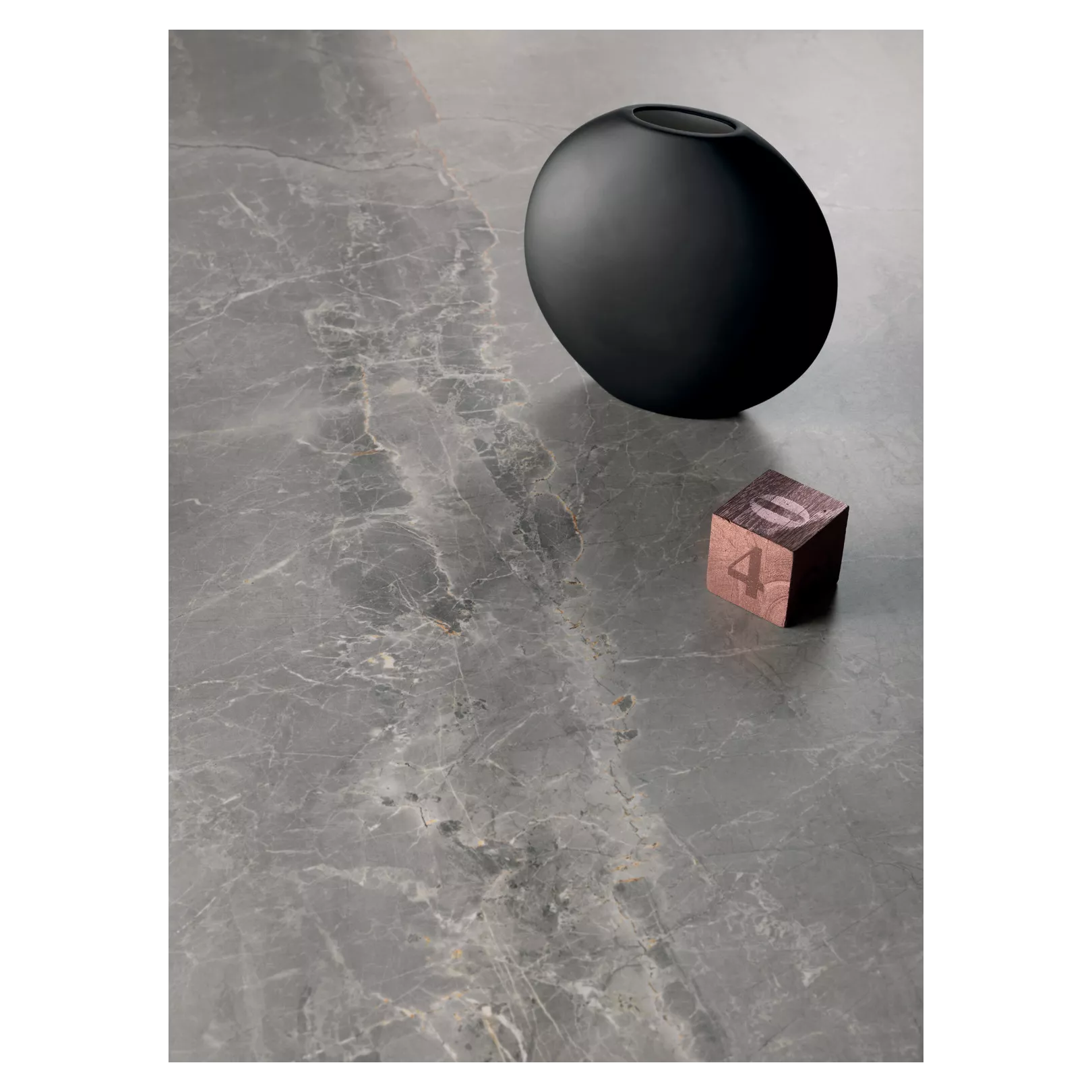 Carrelage grès cérame effet marbre NOBLESSE - GRAY MARBLE