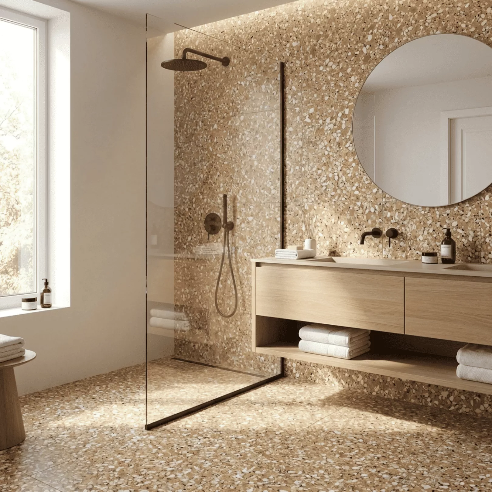 Carreau Terrazzo CARAMELO- collection TRADIZIONE