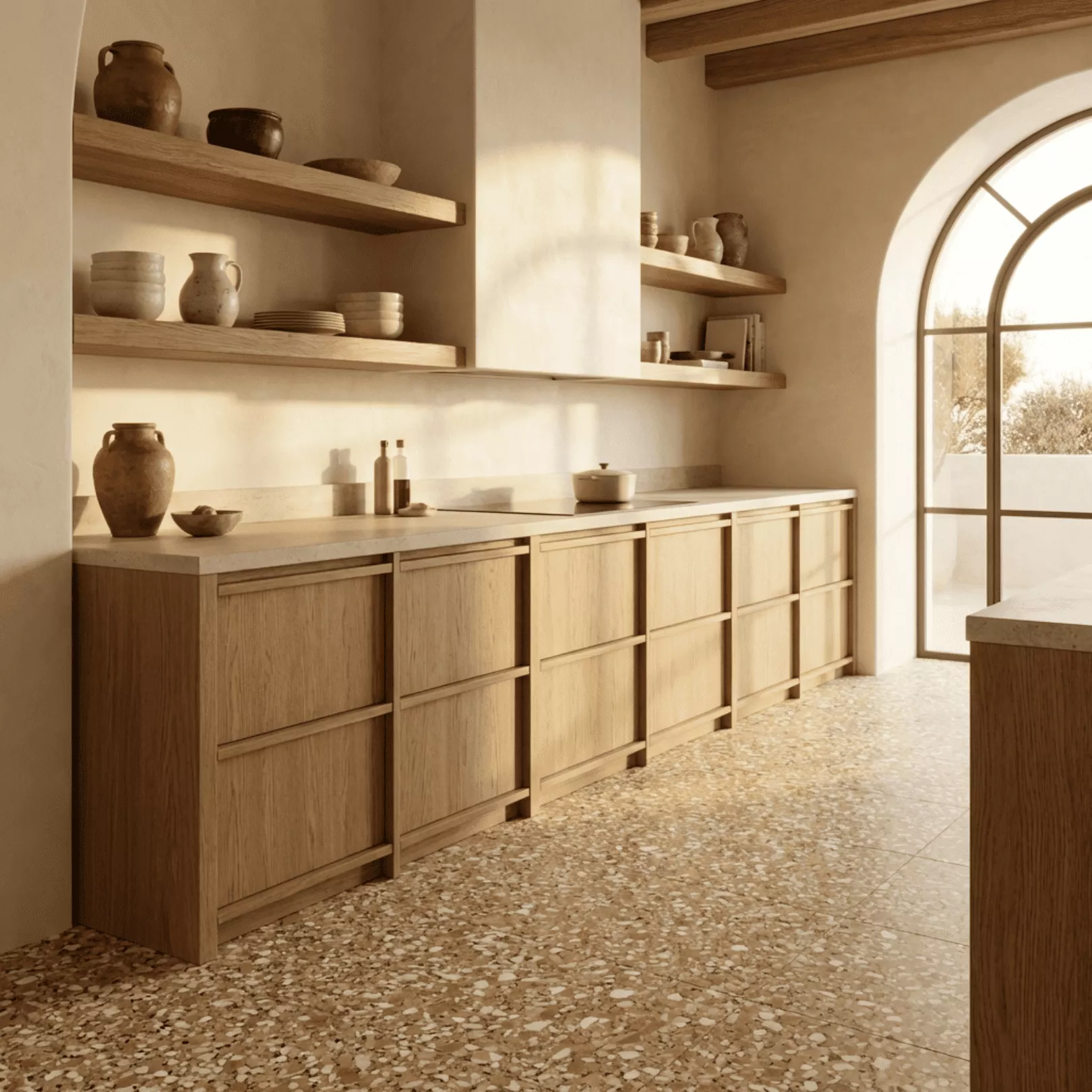 Carreau Terrazzo CARAMELO- collection TRADIZIONE