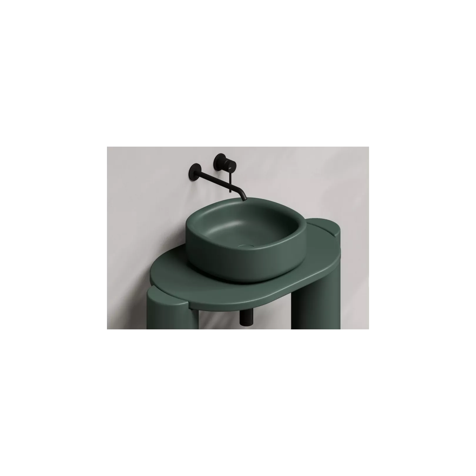 Lavabo, vasque à poser IDILLA 40x40