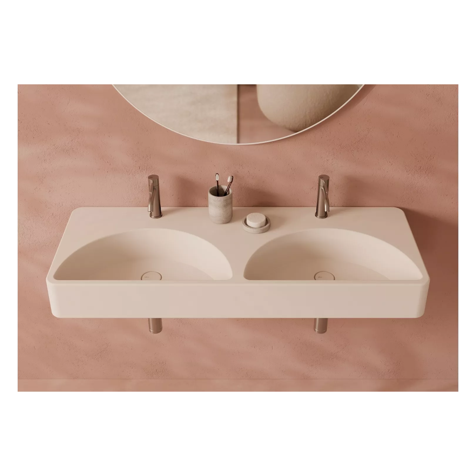 Lavabo, vasque à poser LUNARIS 121x45