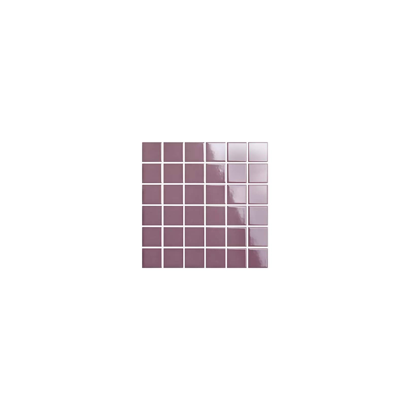 Grès cérame PICCOLO VELVET 2.5x2.5cm (finition brillante)