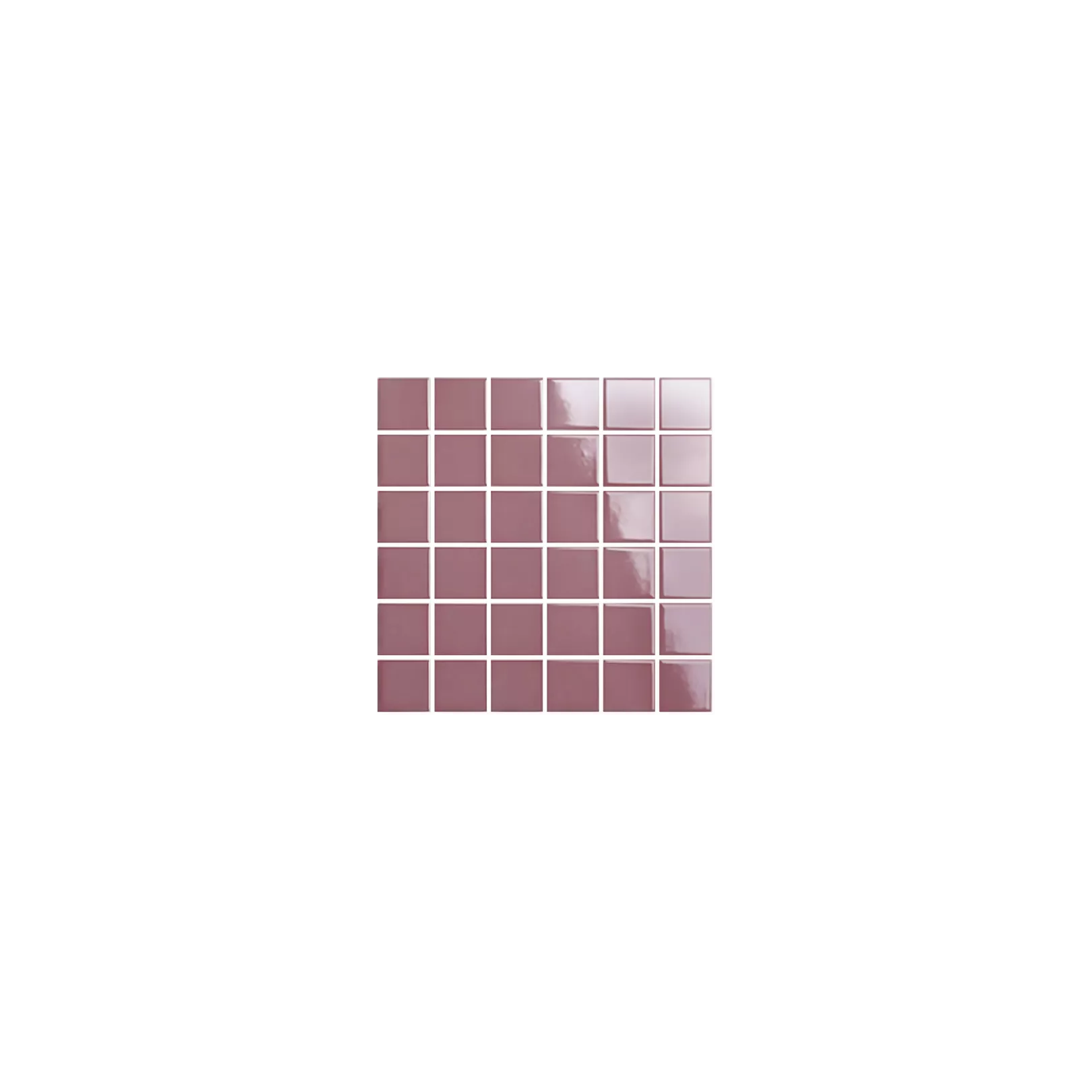 Grès cérame PICCOLO VELVET 2.5x2.5cm (finition brillante)