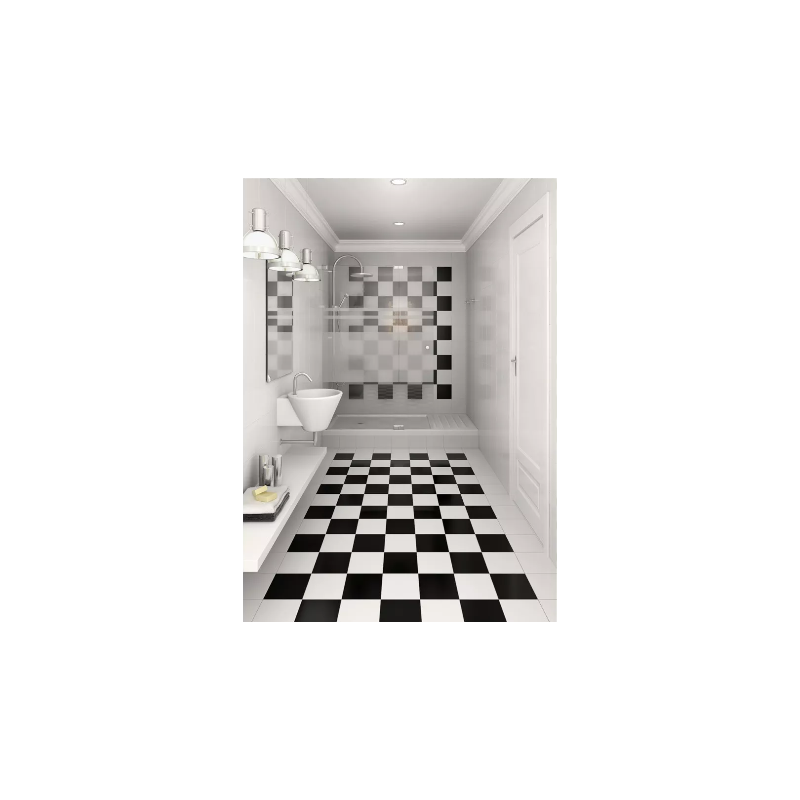 Carrelage mural faience BLANCO MATE