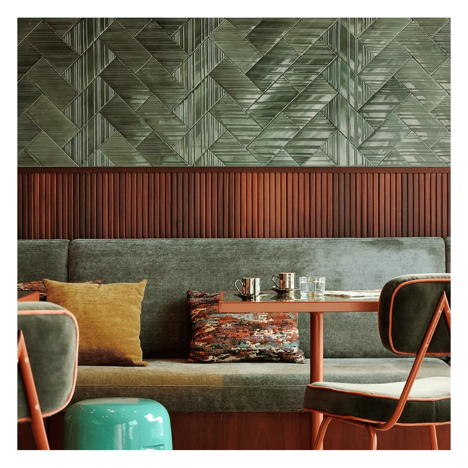 Carrelage murale faïence THEIA - STRIPES
