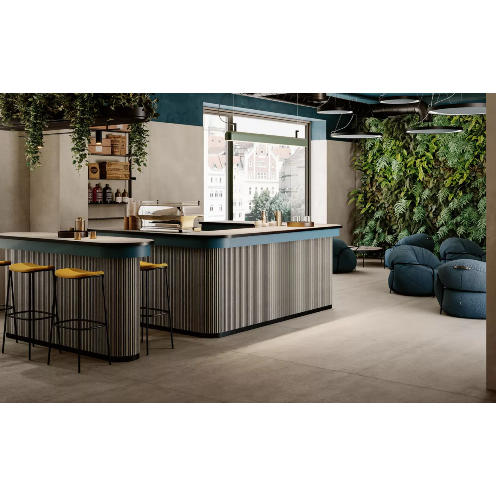 Carrelage grès cérame effet béton ciré CONCRETE